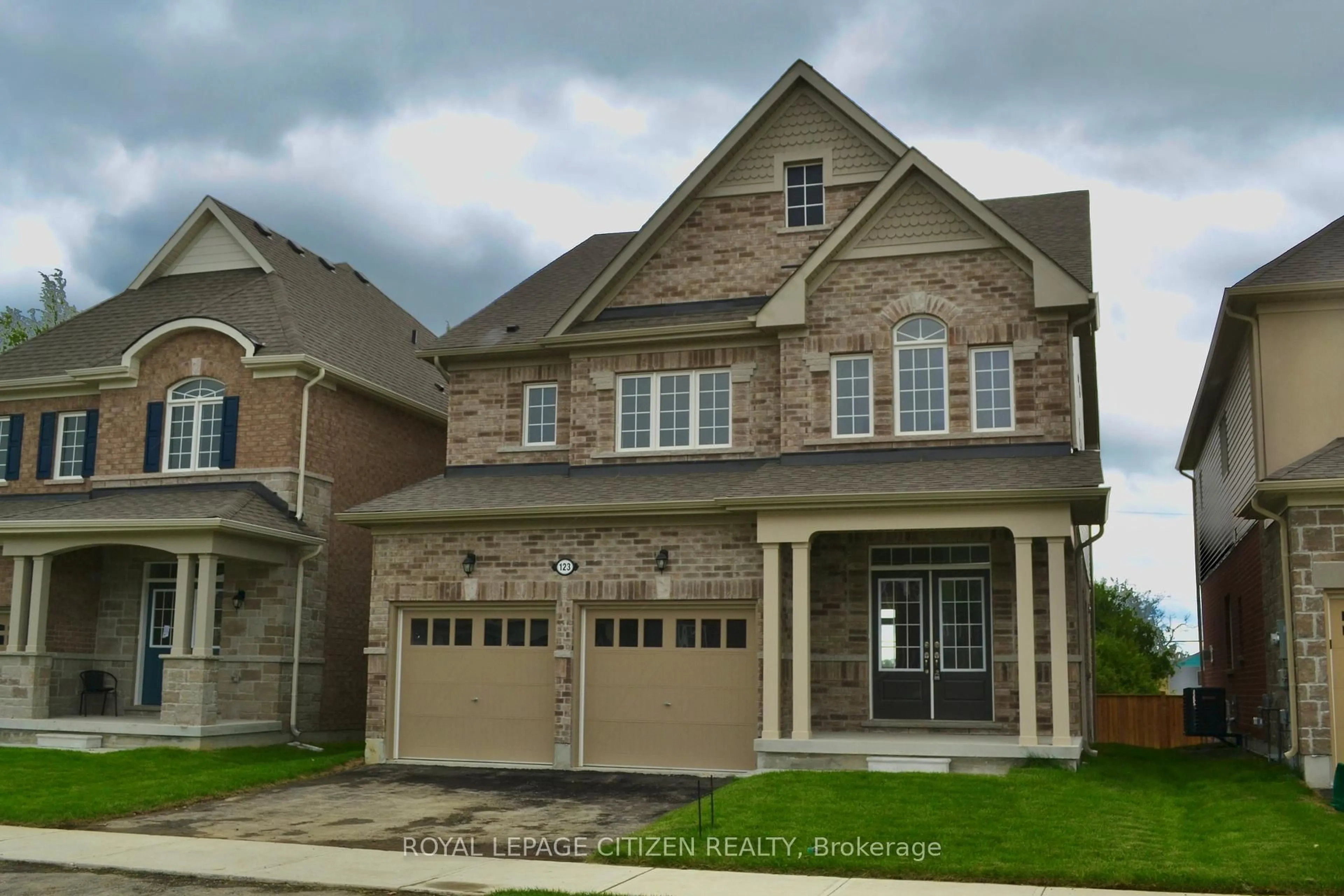 Home with brick exterior material, street for 123 Cliff Thompson Cres, Georgina Ontario L0E 1R0