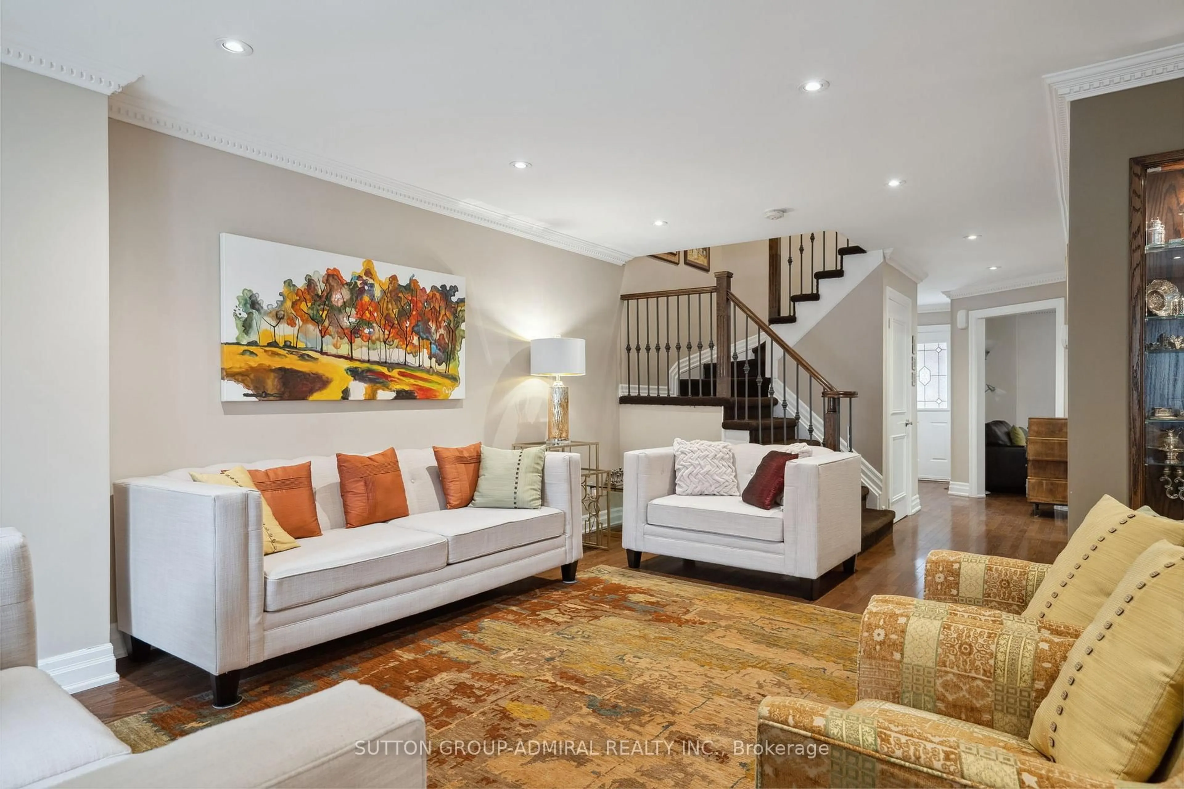 Living room with furniture, unknown for 24 Patrice Cres, Vaughan Ontario L4J 4Y8