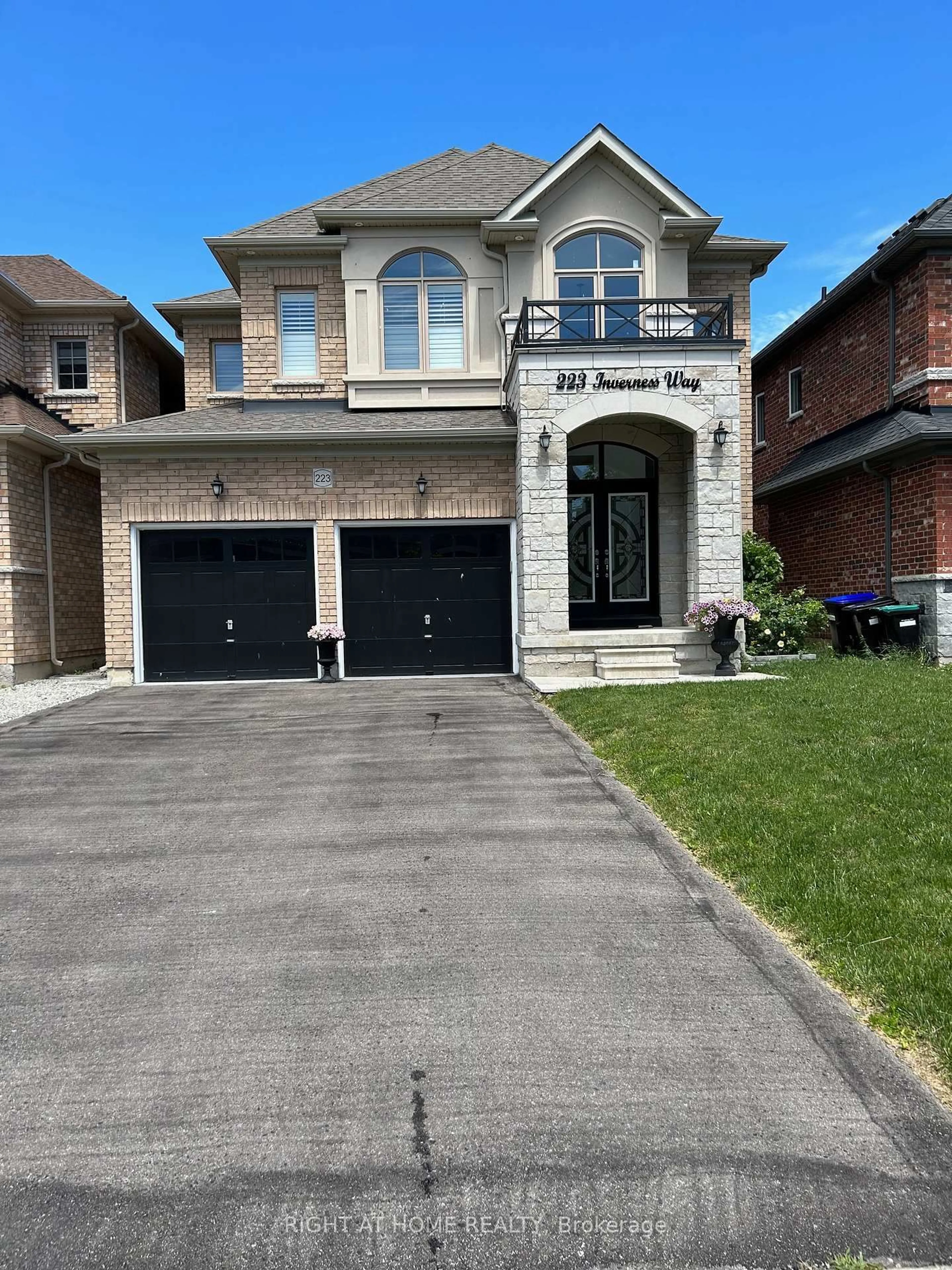 Home with brick exterior material, street for 223 Inverness Way, Bradford West Gwillimbury Ontario L3Z 0W5