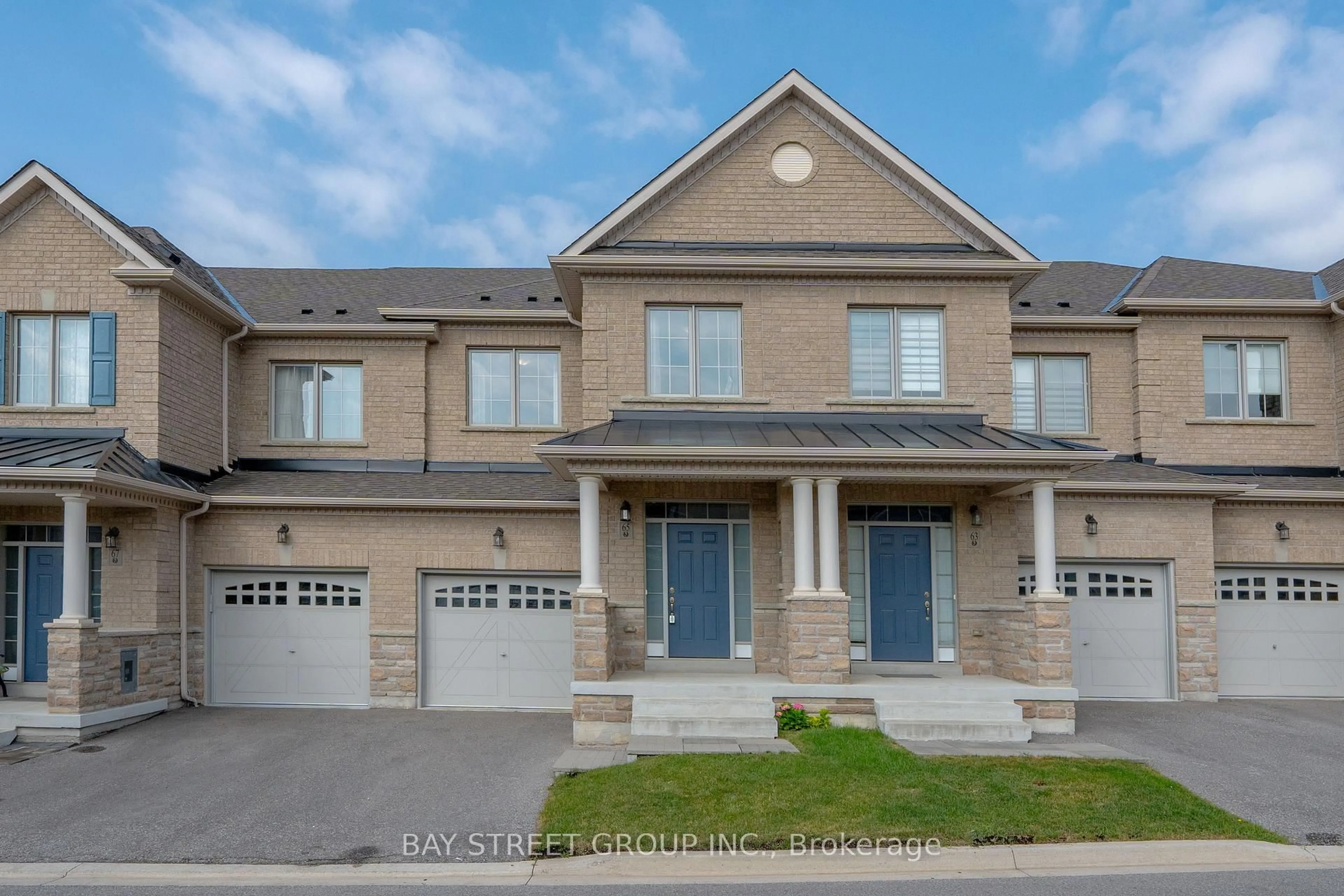 Home with brick exterior material, street for 65 Bellflower Lane, Richmond Hill Ontario L4E 1E7