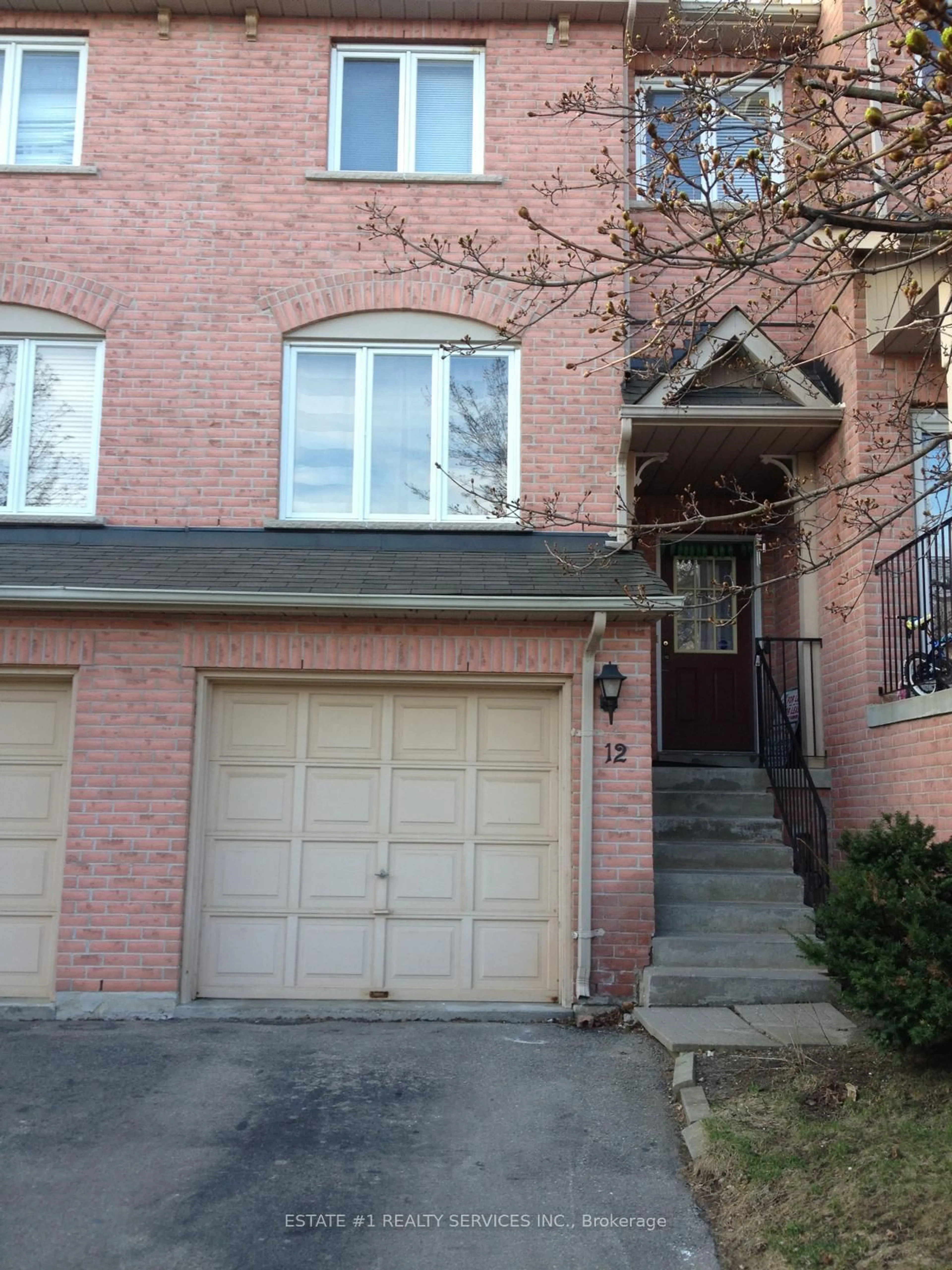 Home with brick exterior material, street for 12 Rougehaven Way, Markham Ontario L3P 7W5