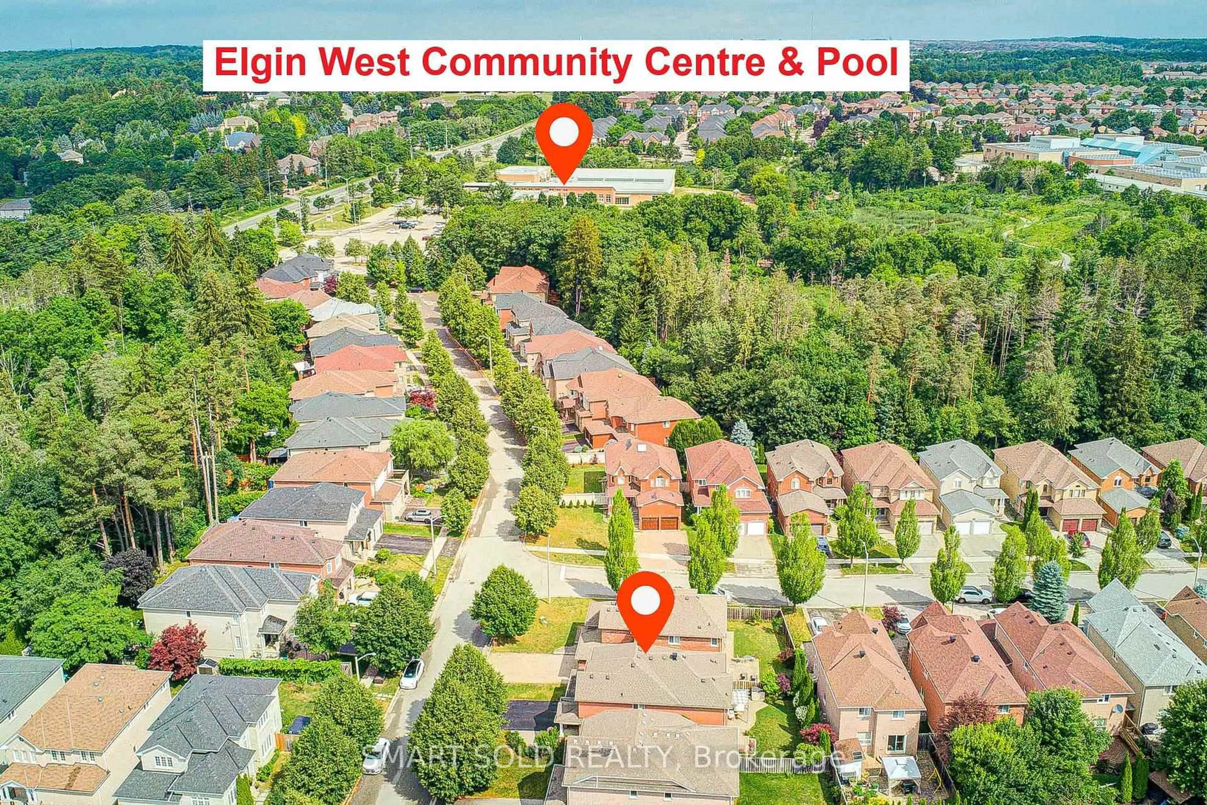 A pic from outside/outdoor area/front of a property/back of a property/a pic from drone, unknown for 23 Abilene Crt, Richmond Hill Ontario L4C 0S5
