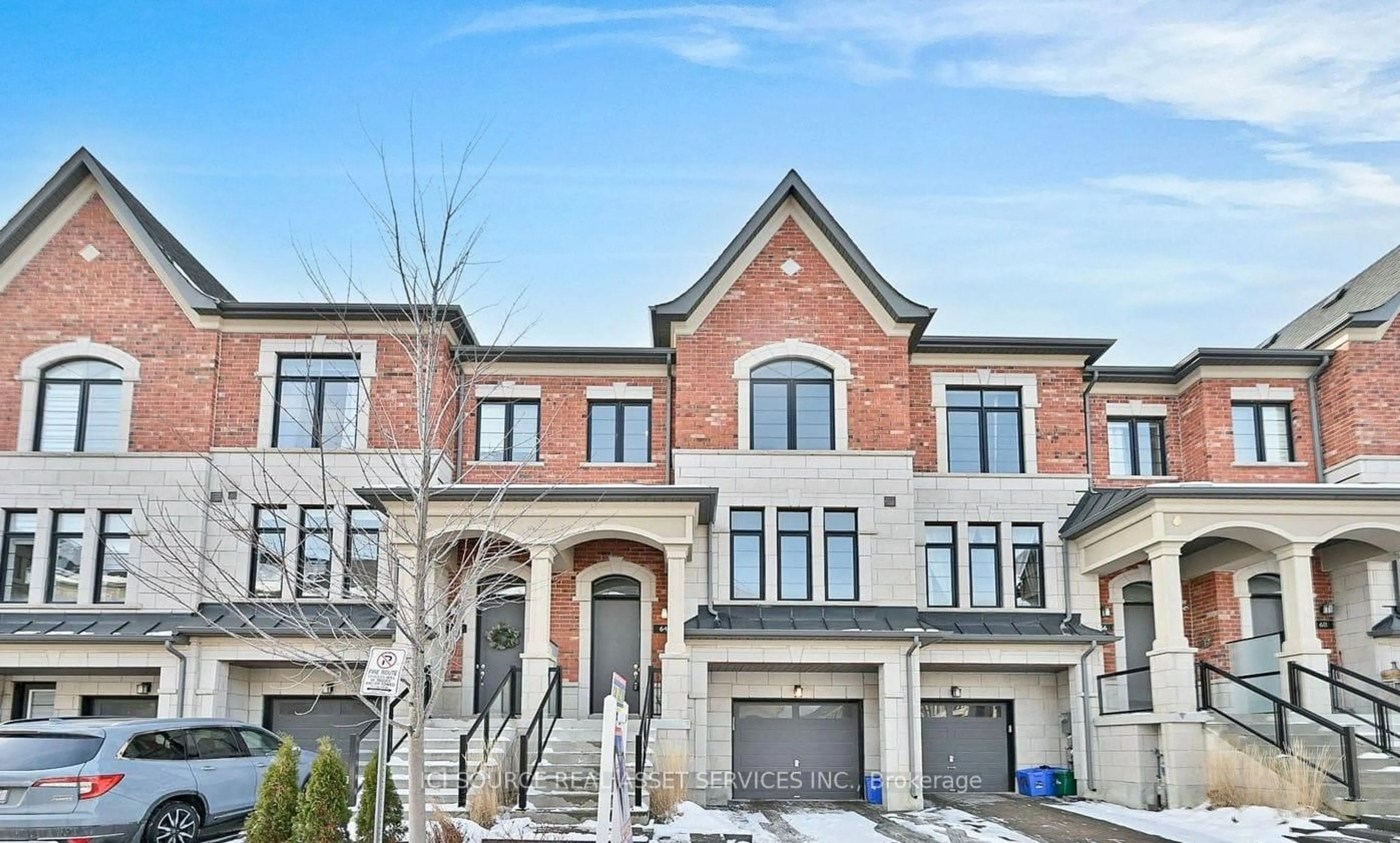 Home with brick exterior material, street for 64 Duncombe Lane, Richmond Hill Ontario L4C 0Z9