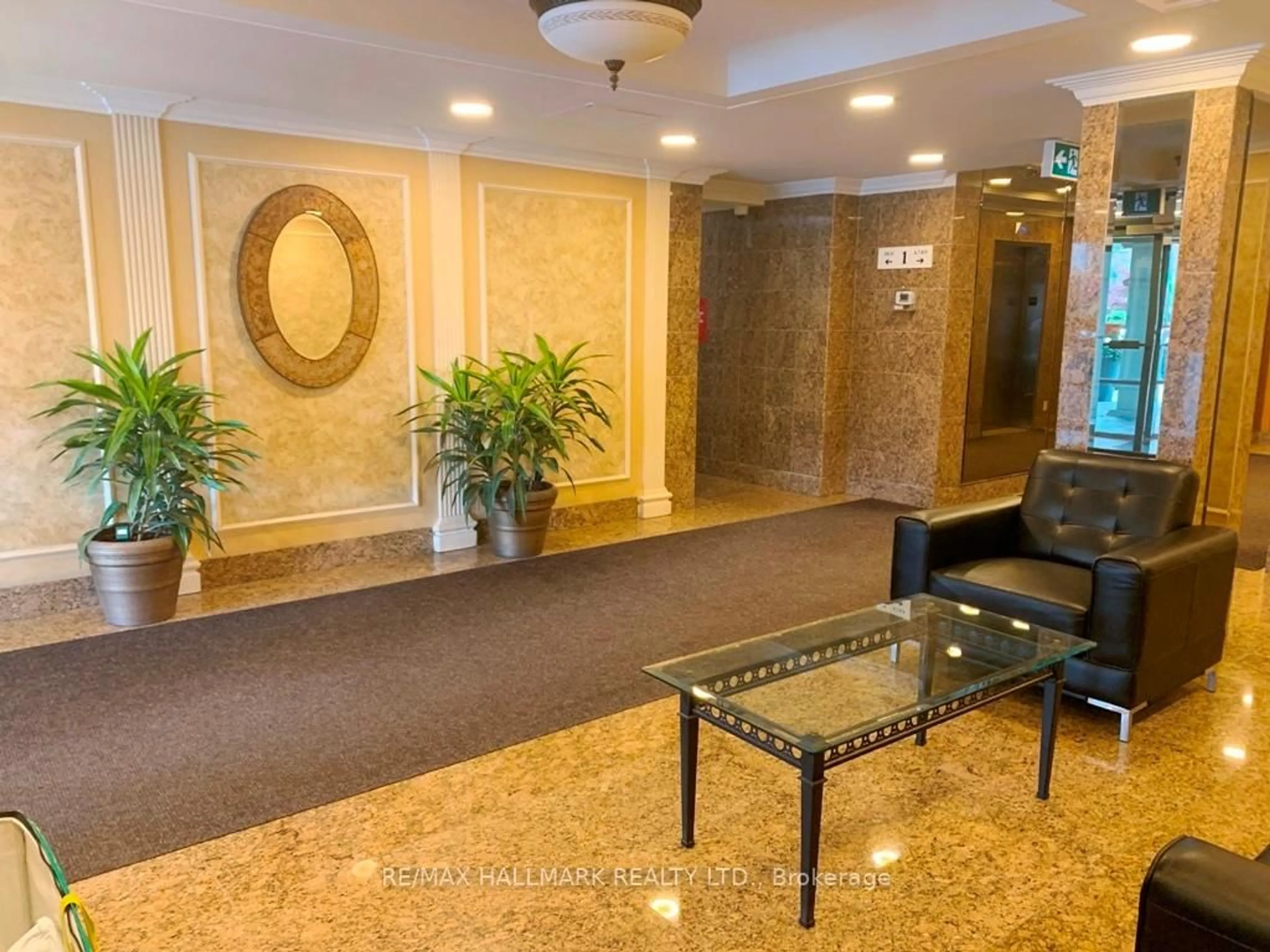Lobby for 135 Pond Dr #1110, Markham Ontario L3T 7V6