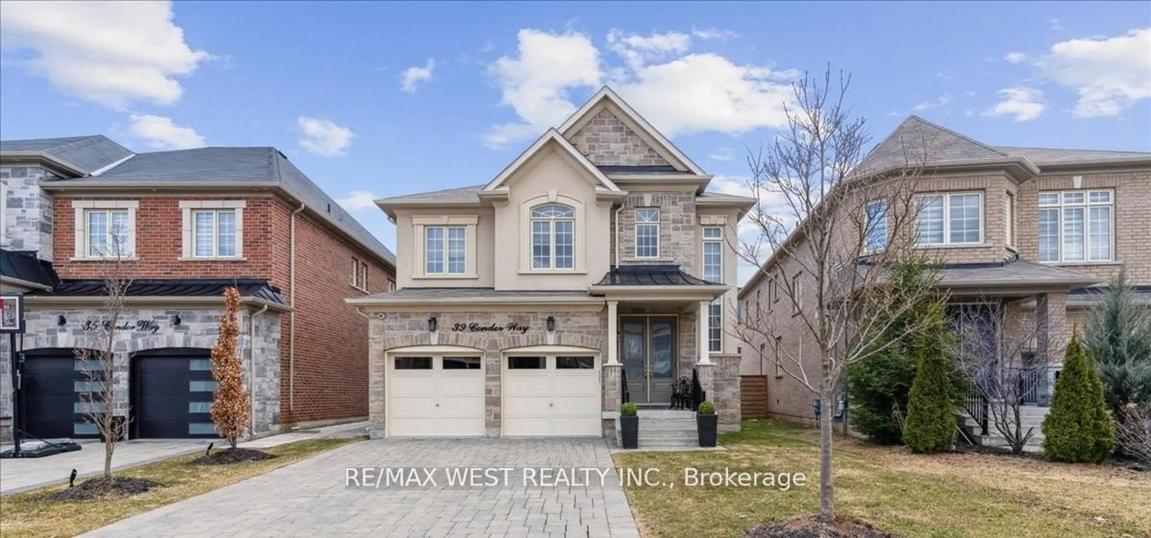 Home with brick exterior material, street for 39 Condor Way, Vaughan Ontario L4H 4N1