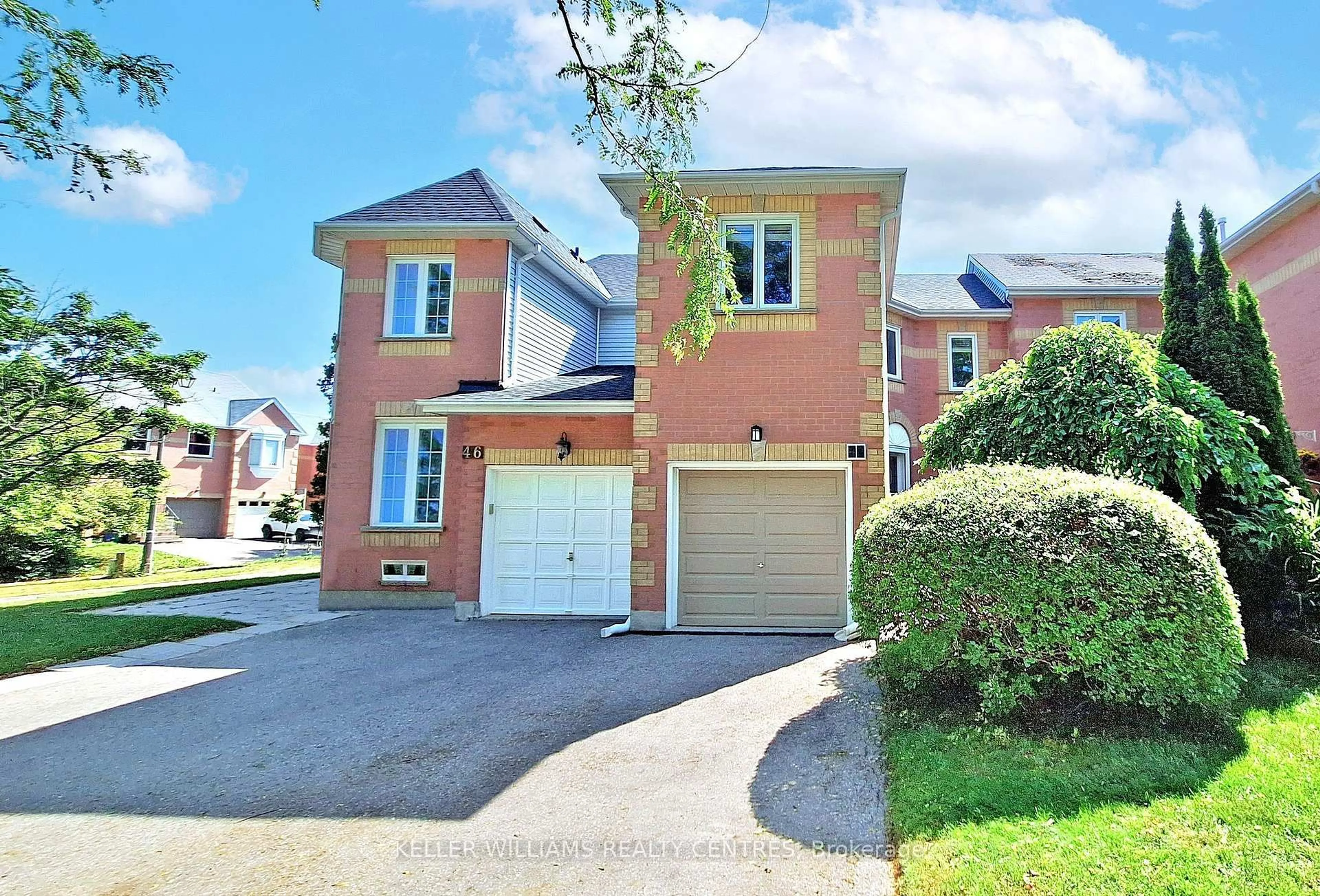 Home with brick exterior material, street for 42 Covent Cres, Aurora Ontario L4G 6T3