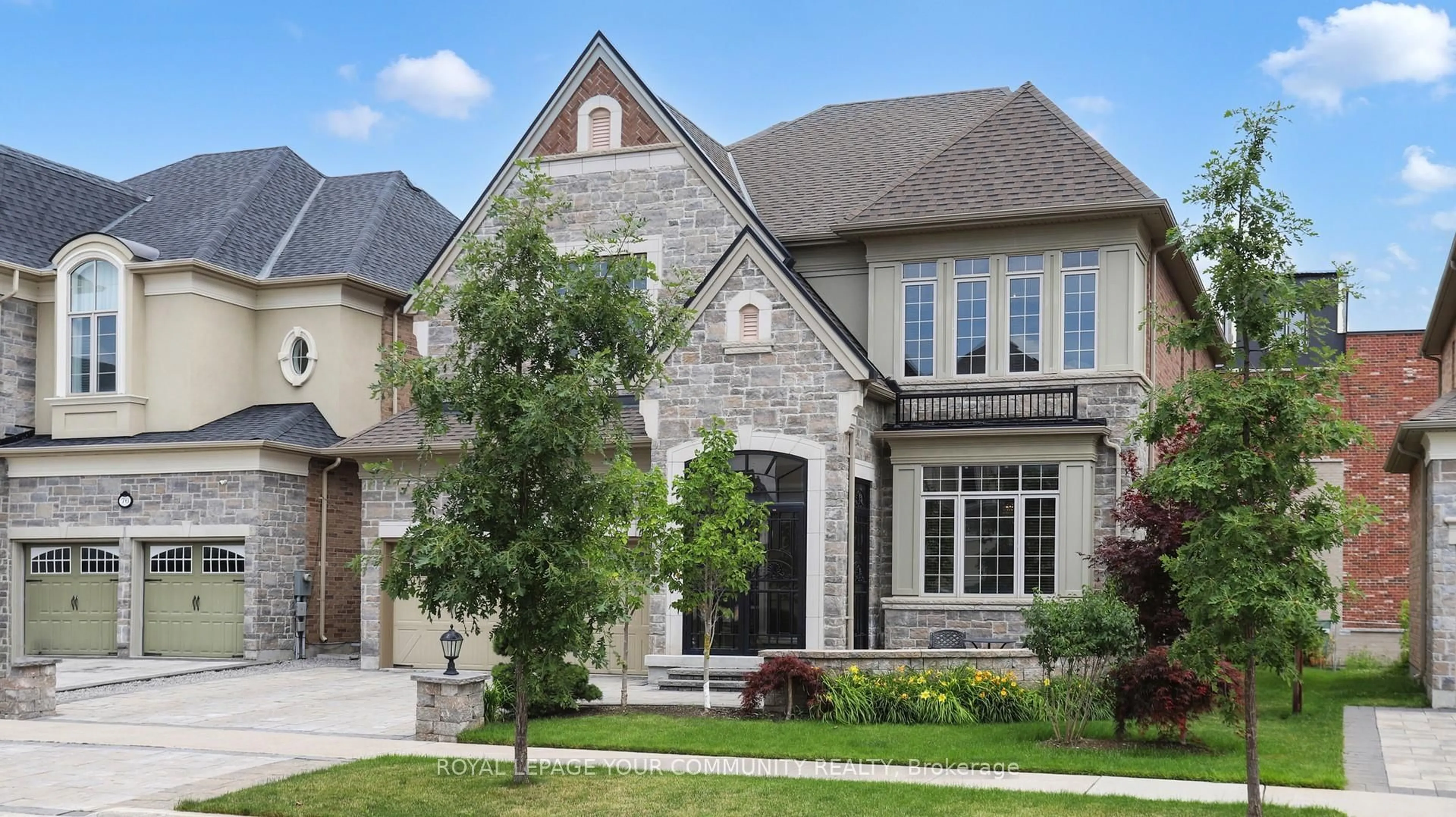 Home with brick exterior material, street for 78 Settlement Cres, Richmond Hill Ontario L4E 1E3