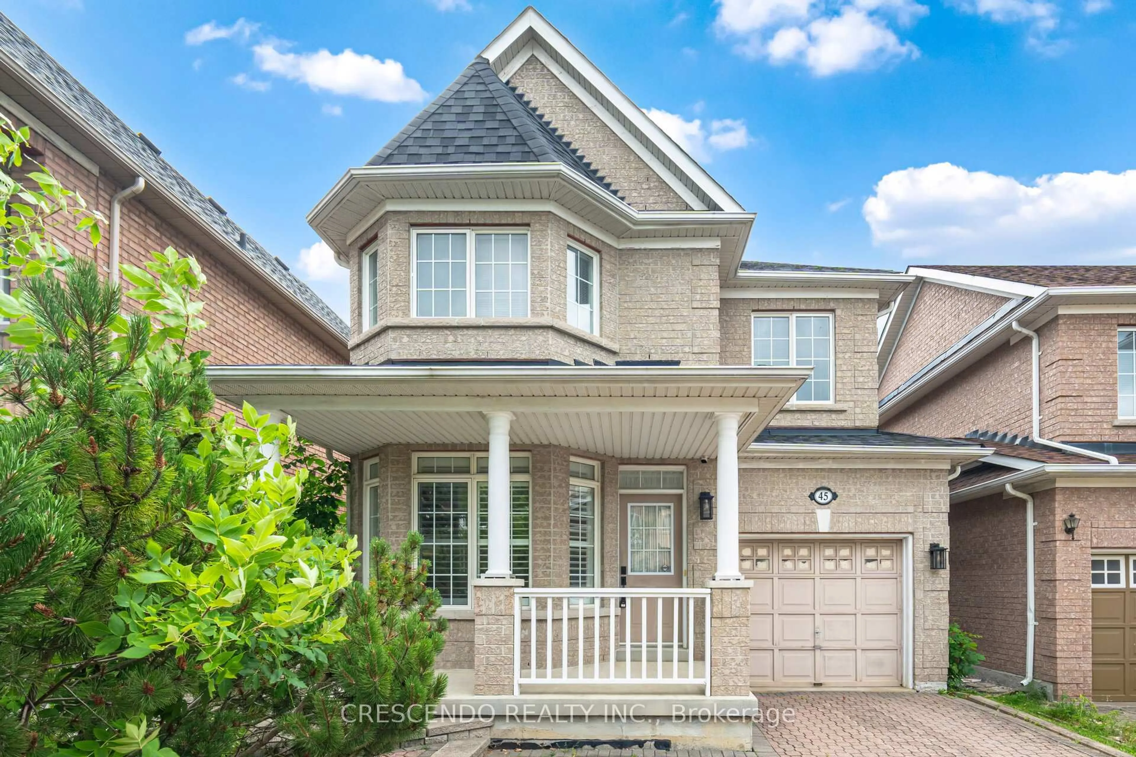 Home with brick exterior material, street for 45 Weatherill Rd, Markham Ontario L6C 2P2