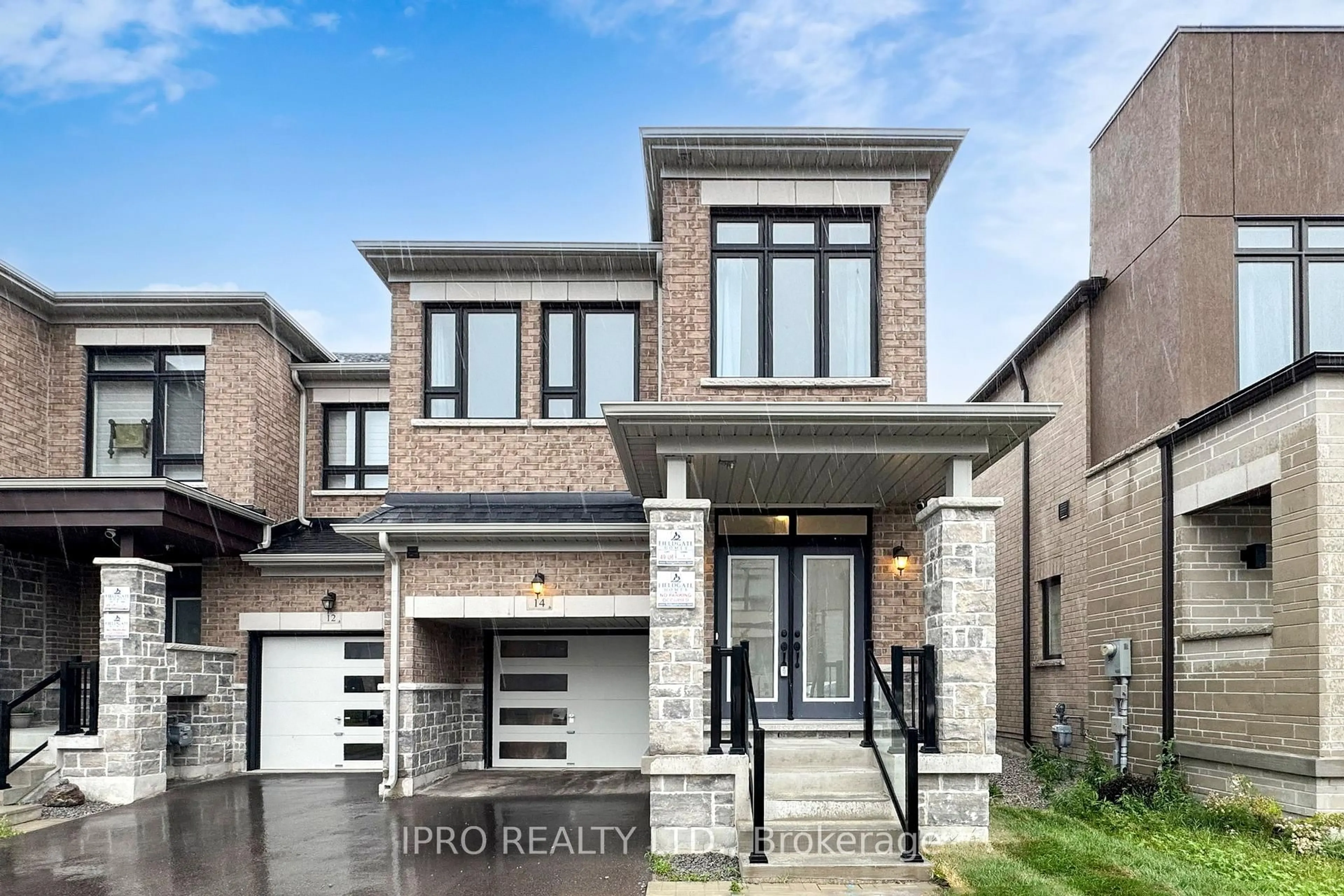 Home with brick exterior material, street for 14 Hewison Ave, Richmond Hill Ontario L4S 0H9