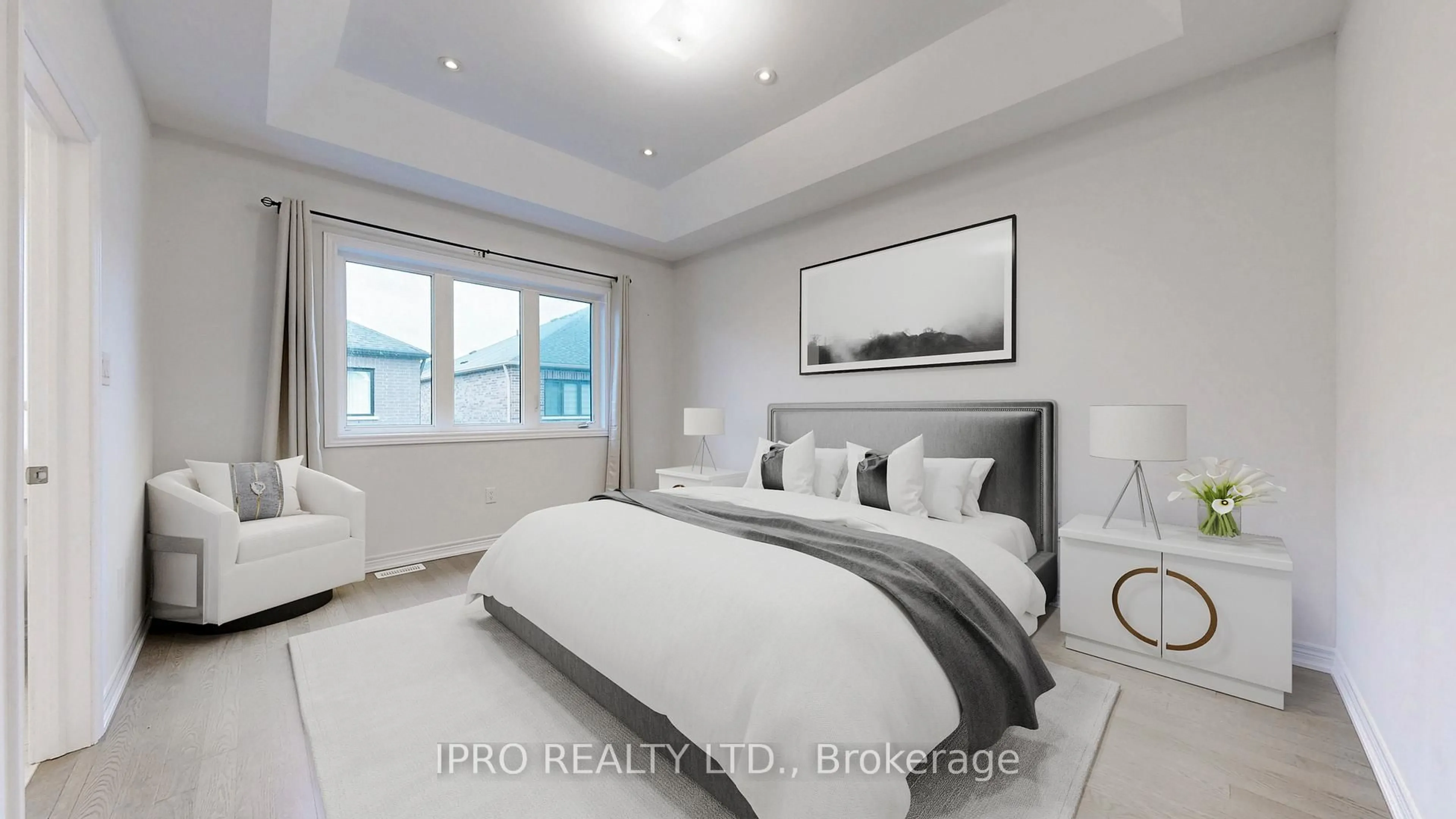 Bedroom with bed, unknown for 14 Hewison Ave, Richmond Hill Ontario L4S 0H9