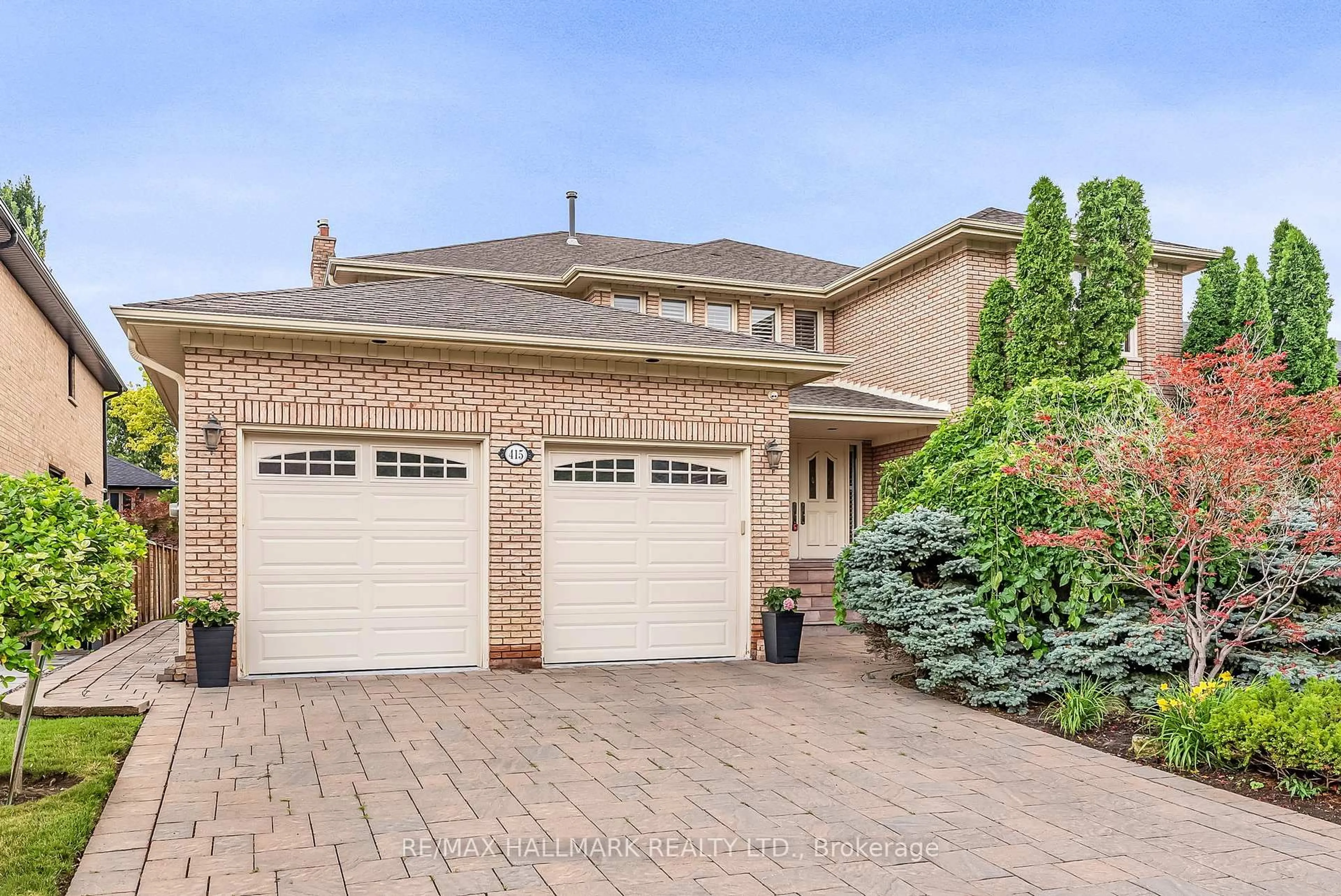 Home with brick exterior material, street for 415 Wycliffe Ave, Vaughan Ontario L4L 3N9