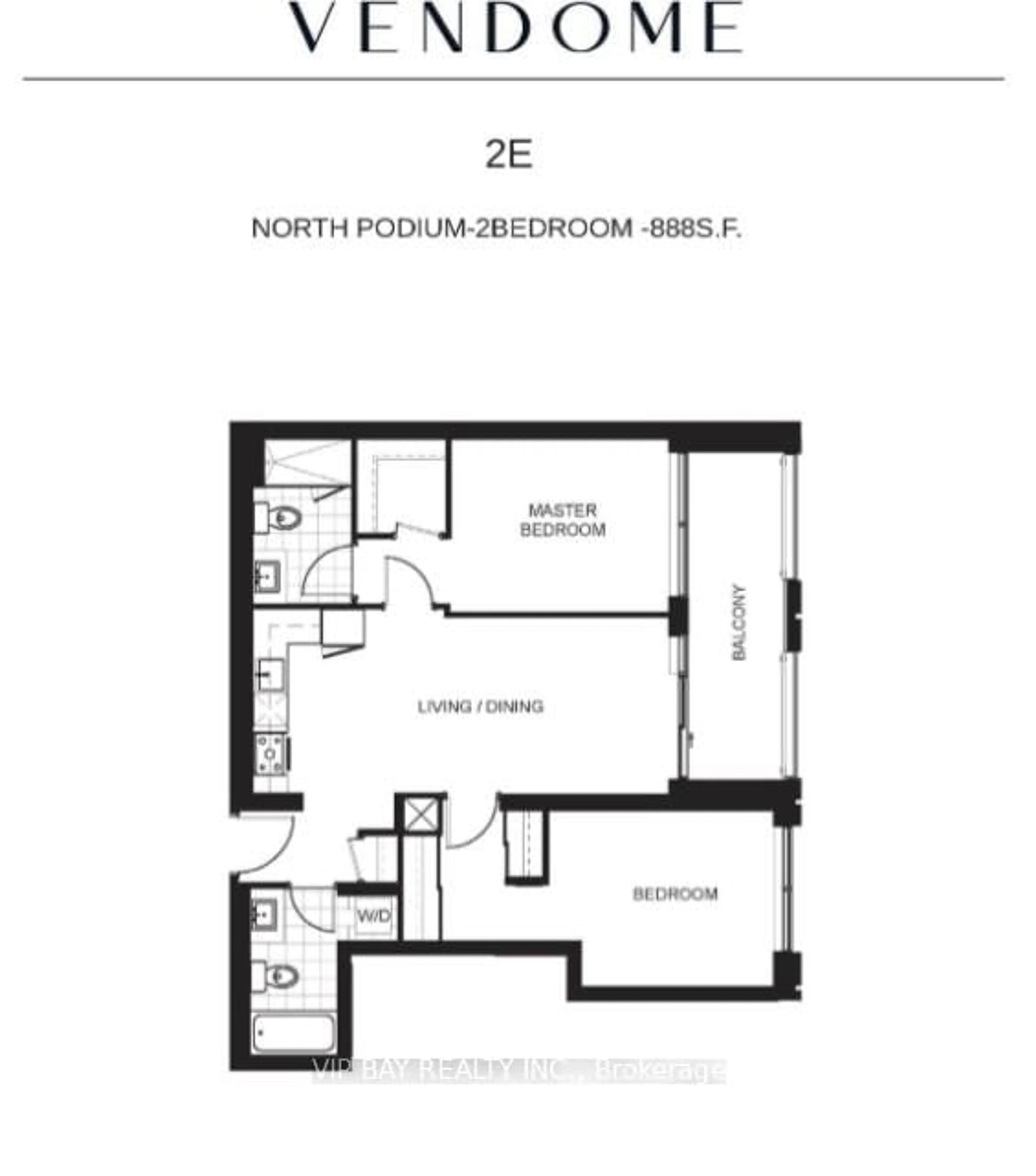 Floor plan for 9 Clegg Rd #620, Markham Ontario L6G 0H3