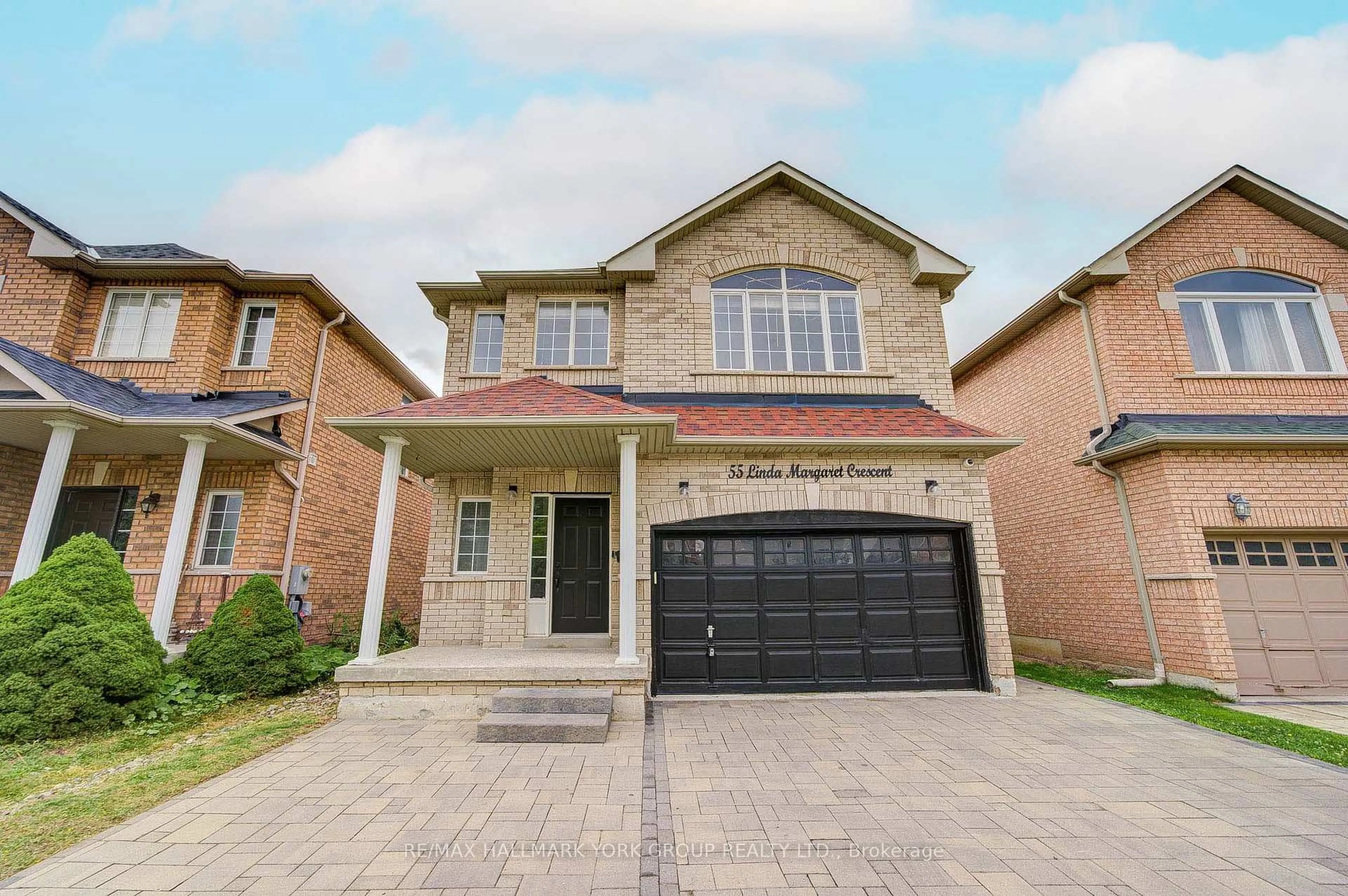 Home with brick exterior material, street for 55 Linda Margaret Cres, Richmond Hill Ontario L4S 2B7