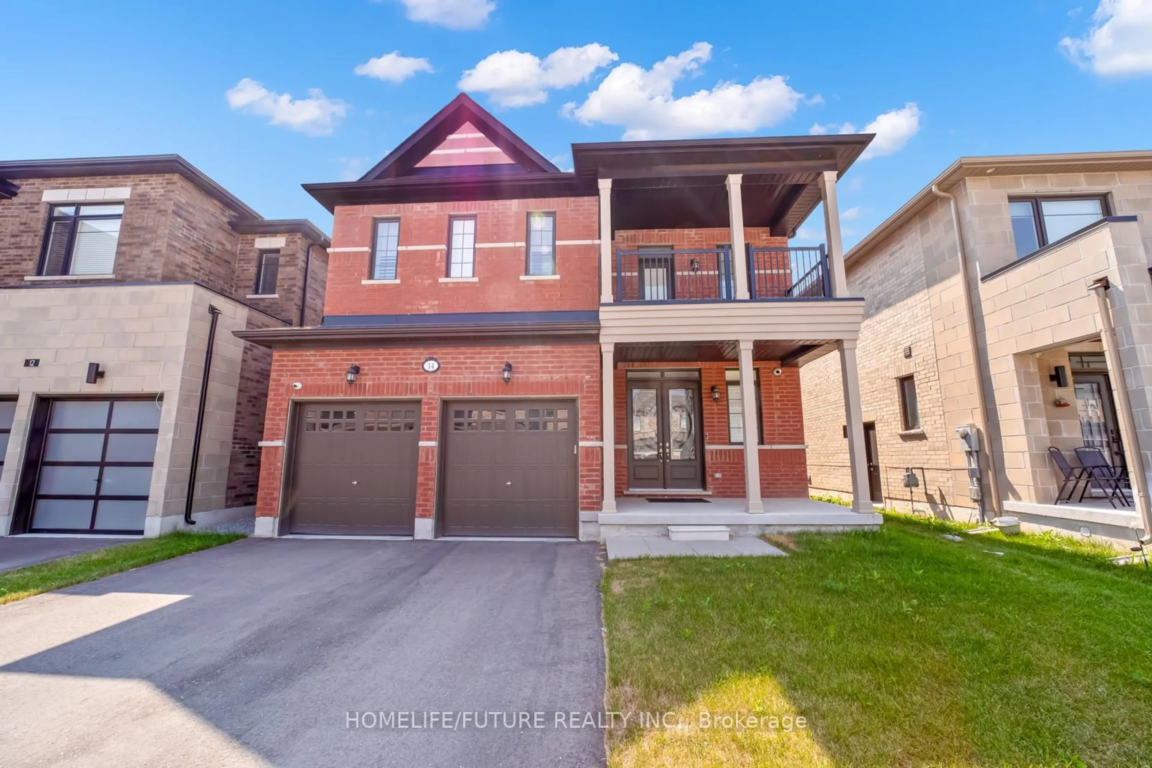 Home with brick exterior material, street for 14 Nigh Dr, Markham Ontario L3S 0G4