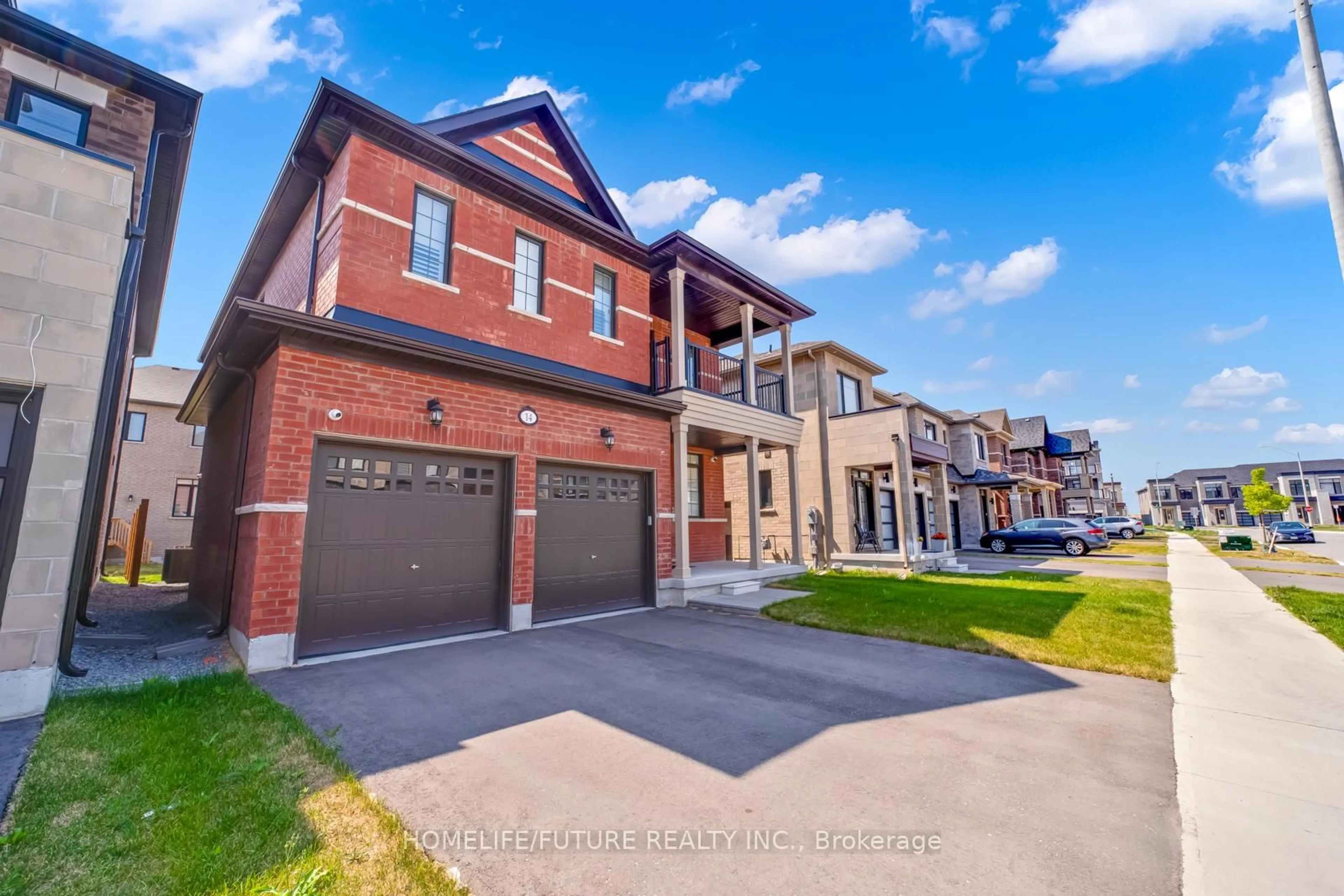 Home with brick exterior material, street for 14 Nigh Dr, Markham Ontario L3S 0G4