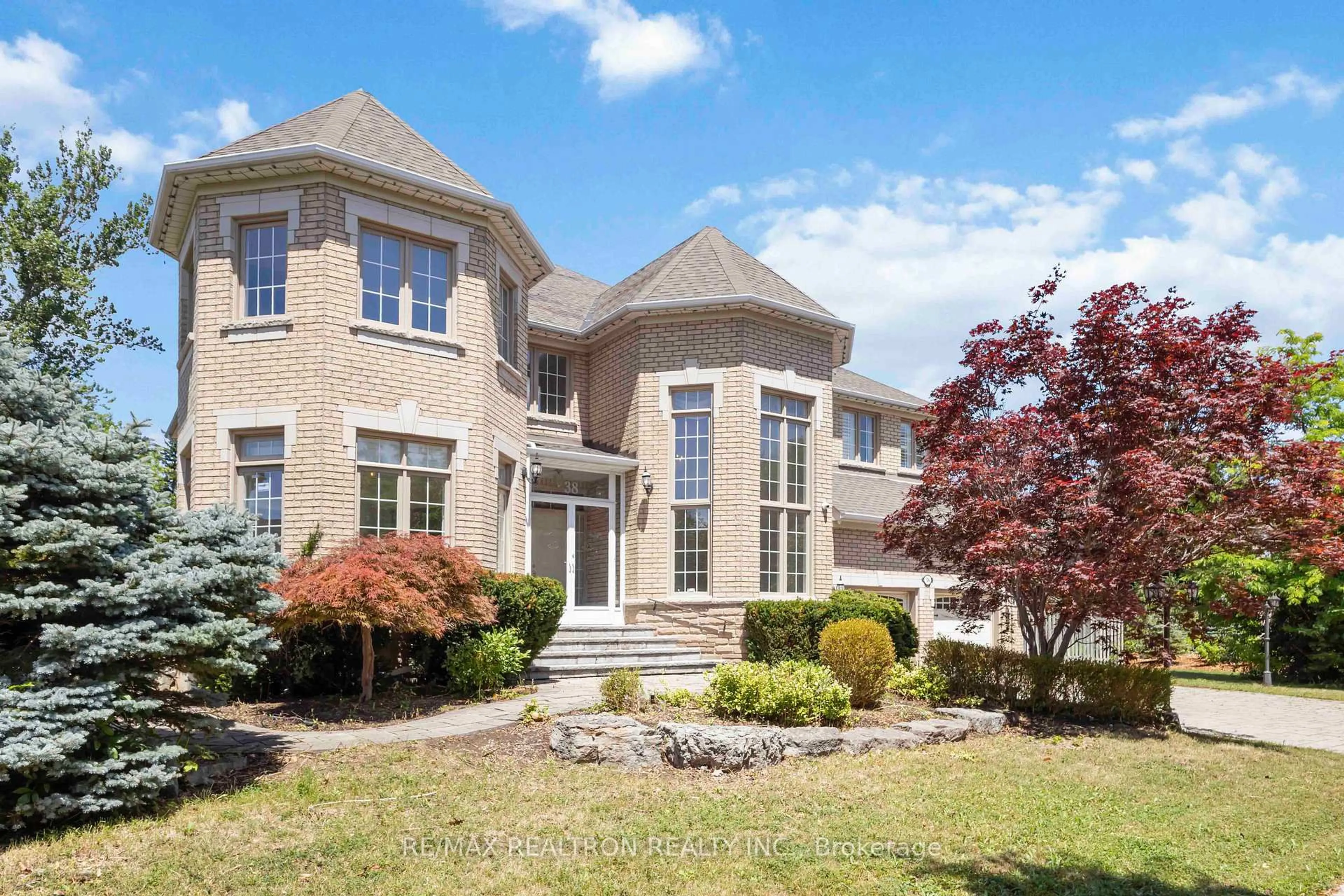 Home with brick exterior material, street for 38 Forester Cres, Markham Ontario L6C 1W2