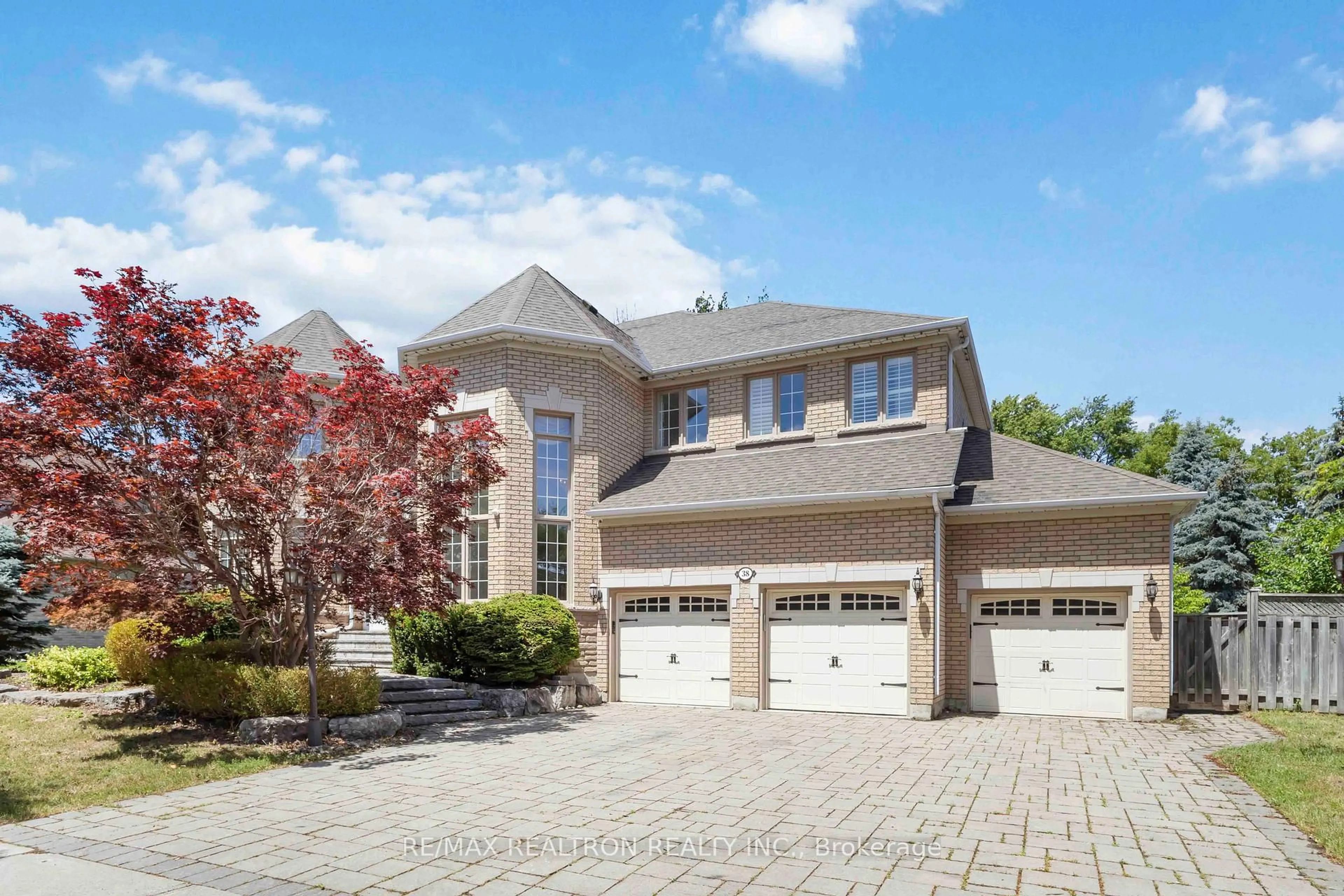 Home with brick exterior material, street for 38 Forester Cres, Markham Ontario L6C 1W2