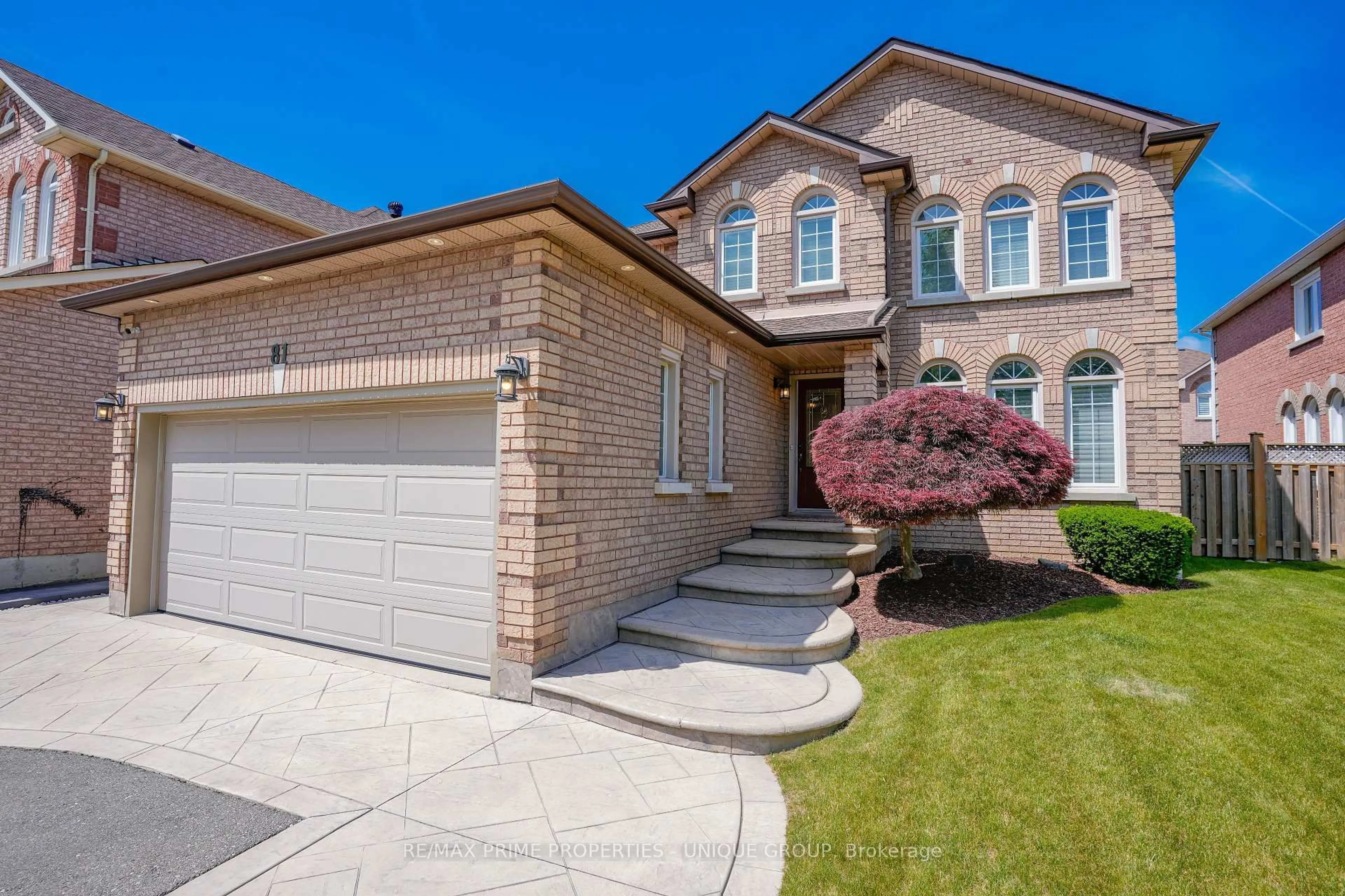 Home with brick exterior material, street for 81 DEIB Cres, Markham Ontario L3S 3W5