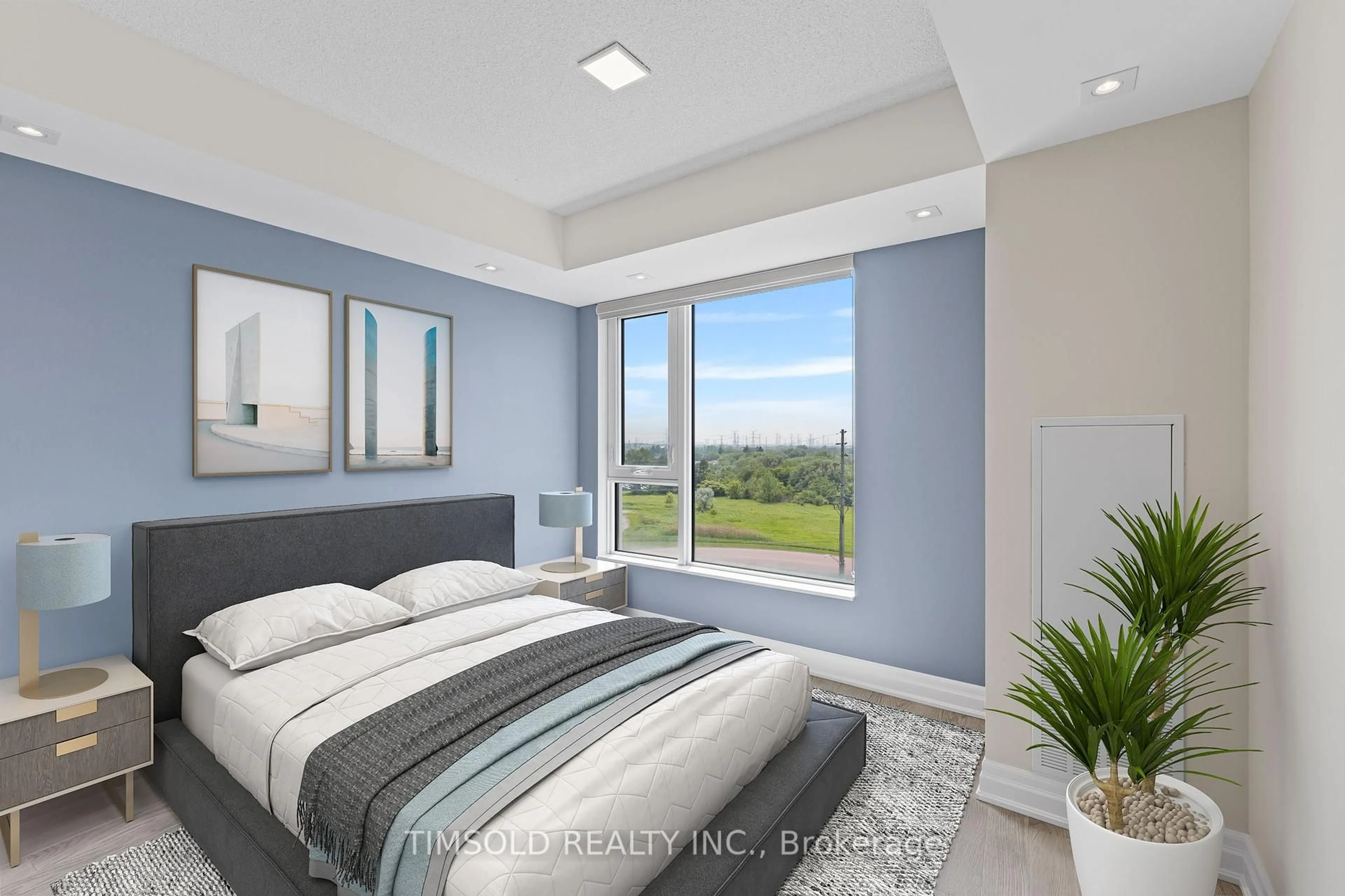 Bedroom with bed, unknown for 10 Rouge Valley Dr #722, Markham Ontario L6G 0G9