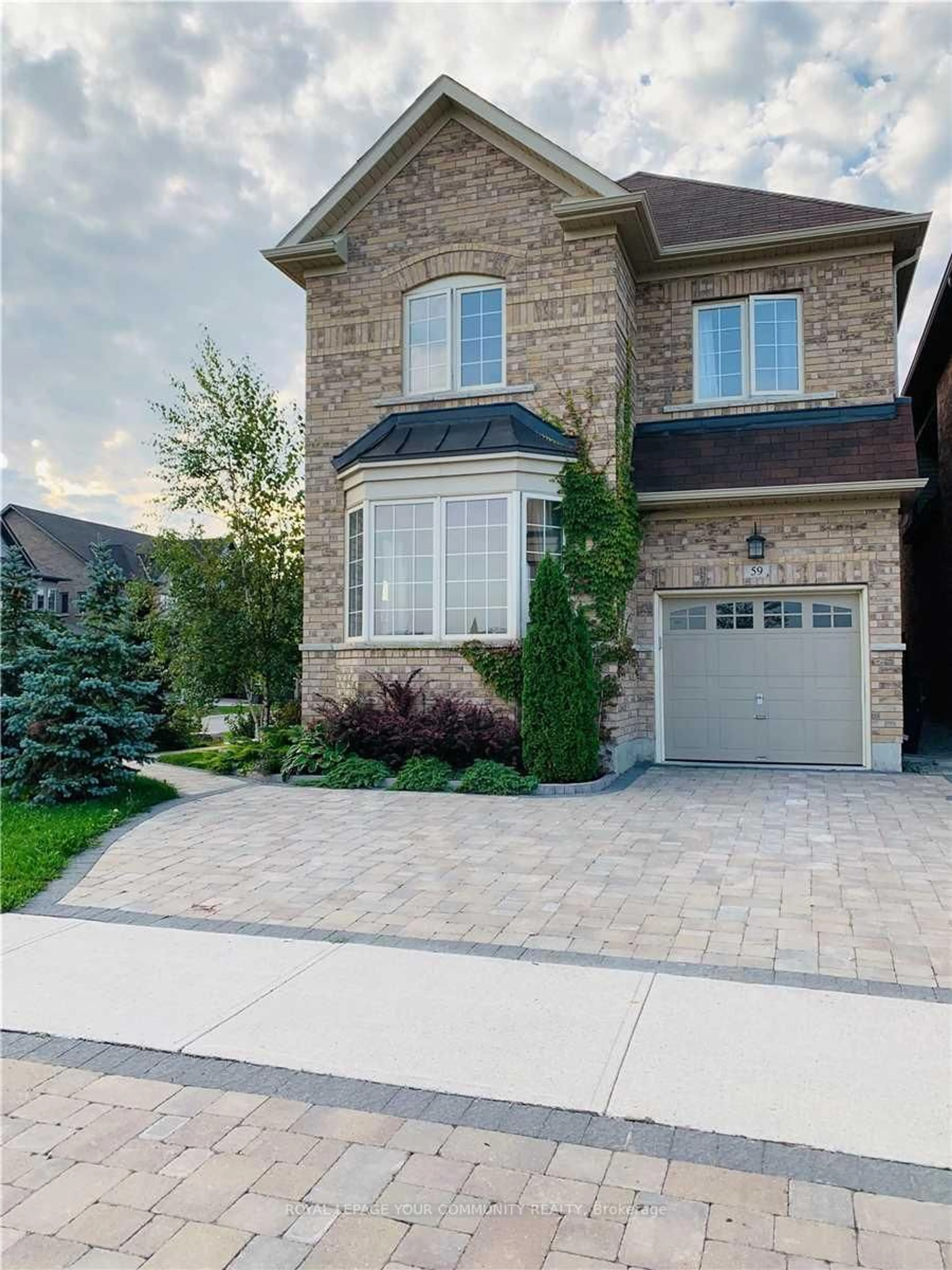 Home with brick exterior material, street for 59 Richler Ave, Vaughan Ontario L4H 3Y6