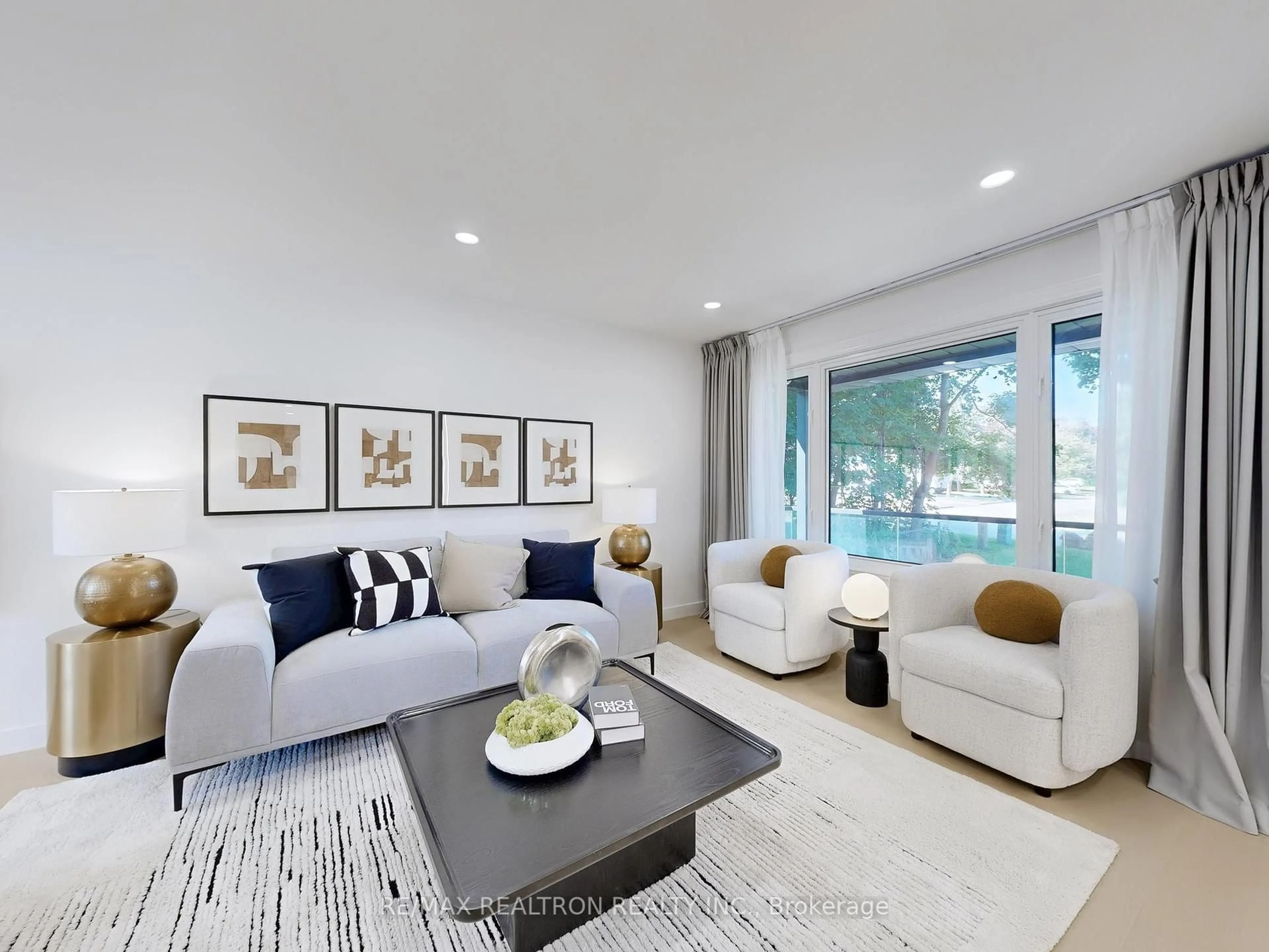 Living room with furniture, unknown for 66 Chant Cres, Markham Ontario L3R 1Y8