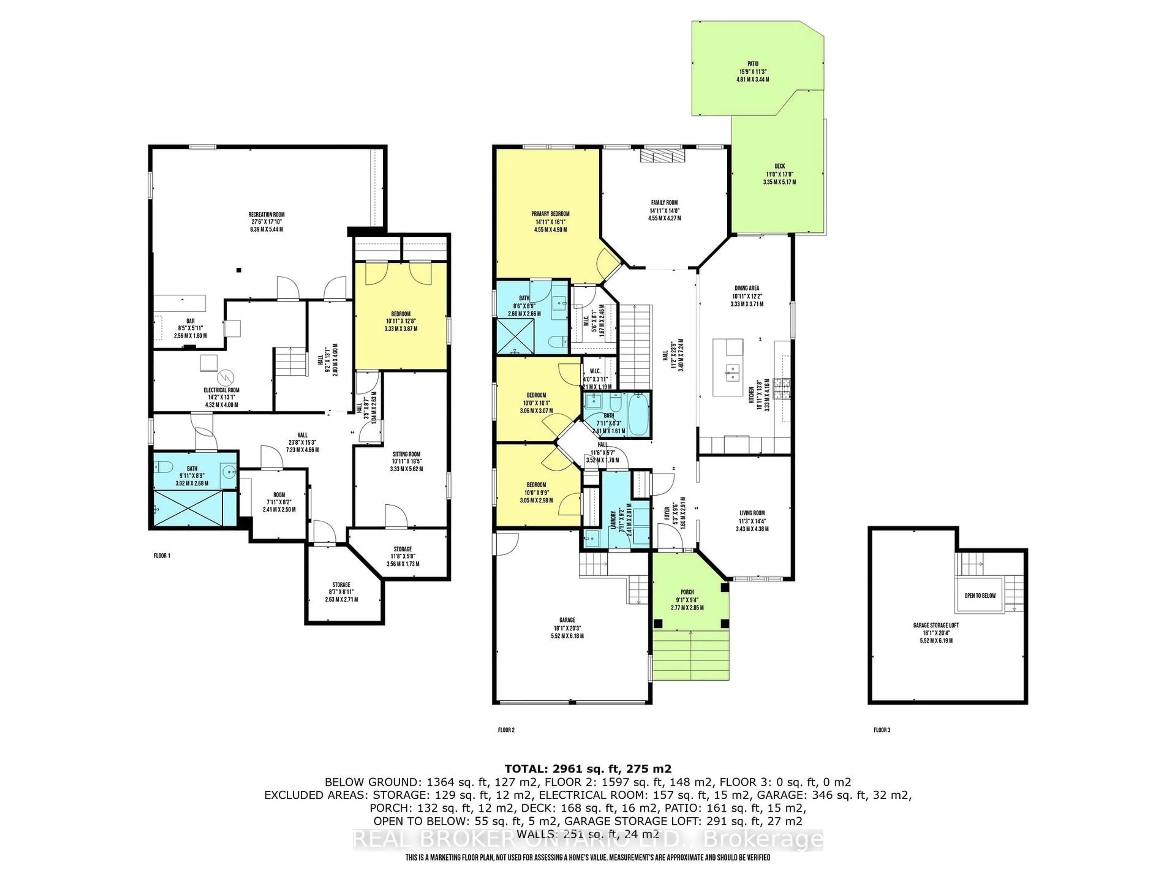 Floor plan for 139 Metcalfe Dr, Bradford West Gwillimbury Ontario L3Z 3J2