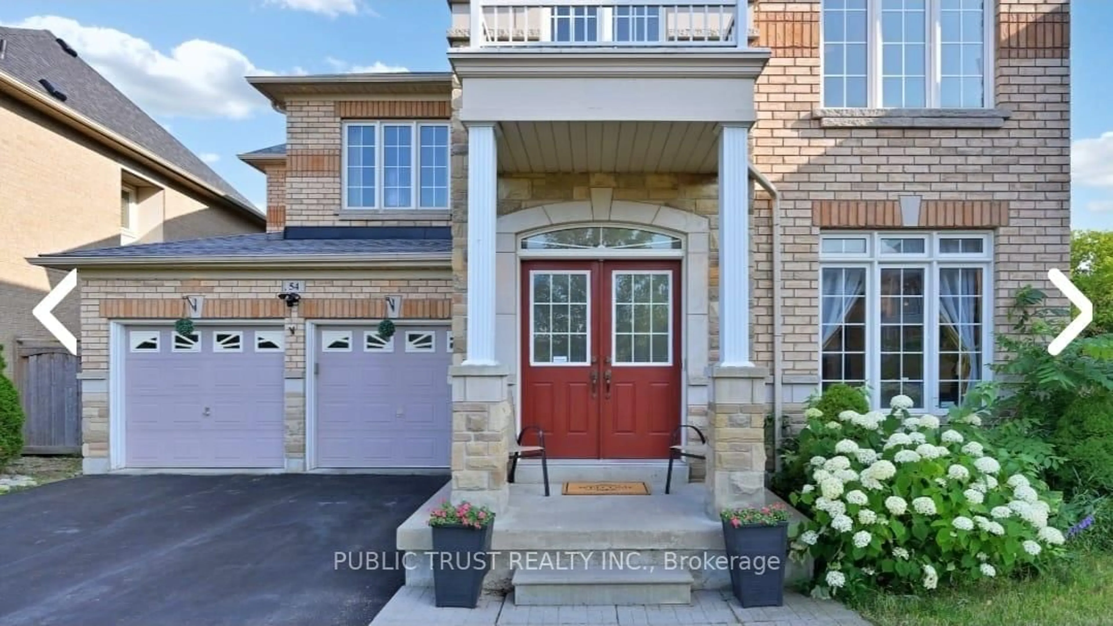 Home with brick exterior material, street for 54 Pagnello Crt, Markham Ontario L6B 0T3