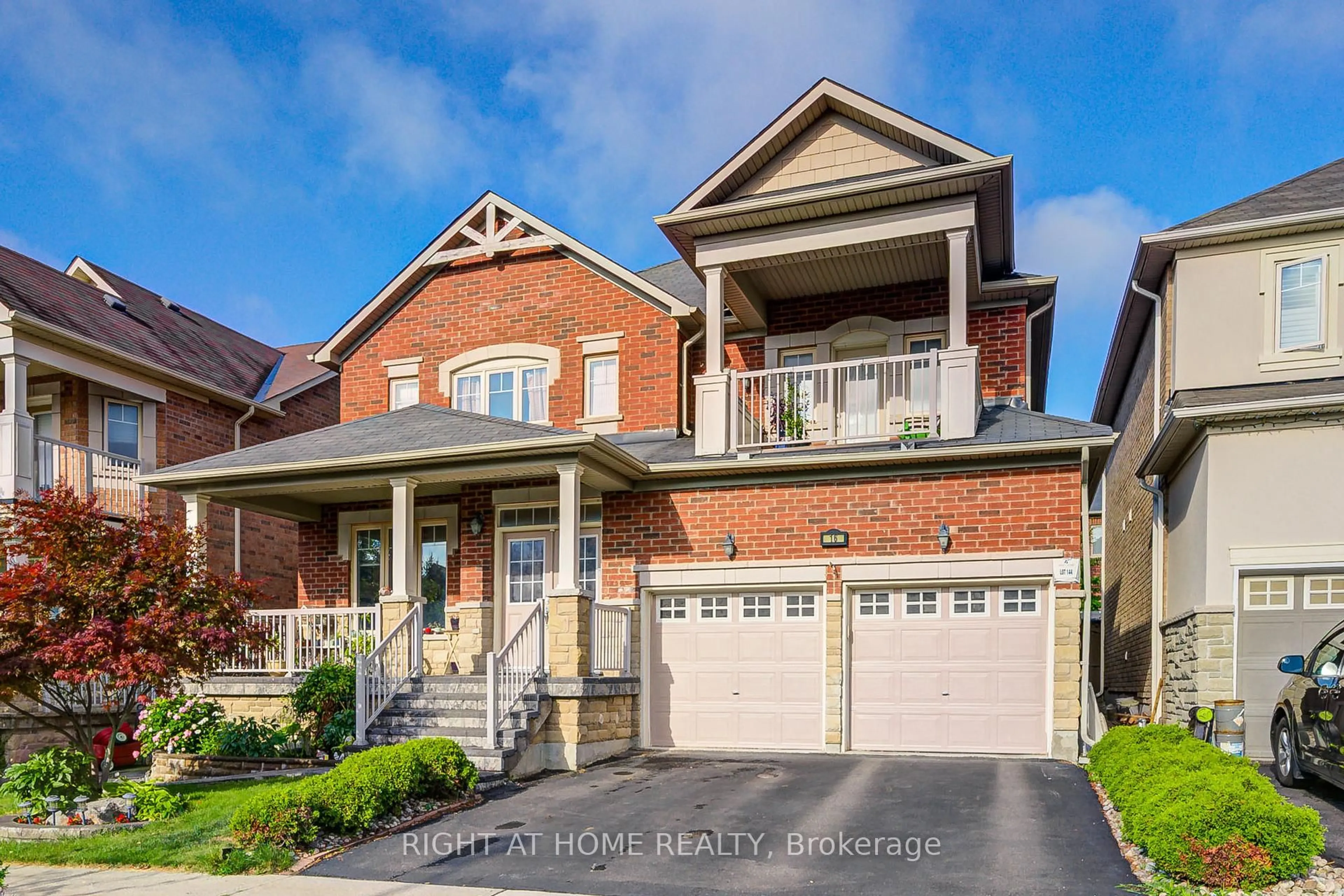 Home with brick exterior material, street for 16 Milos Rd, Richmond Hill Ontario L4E 0J9