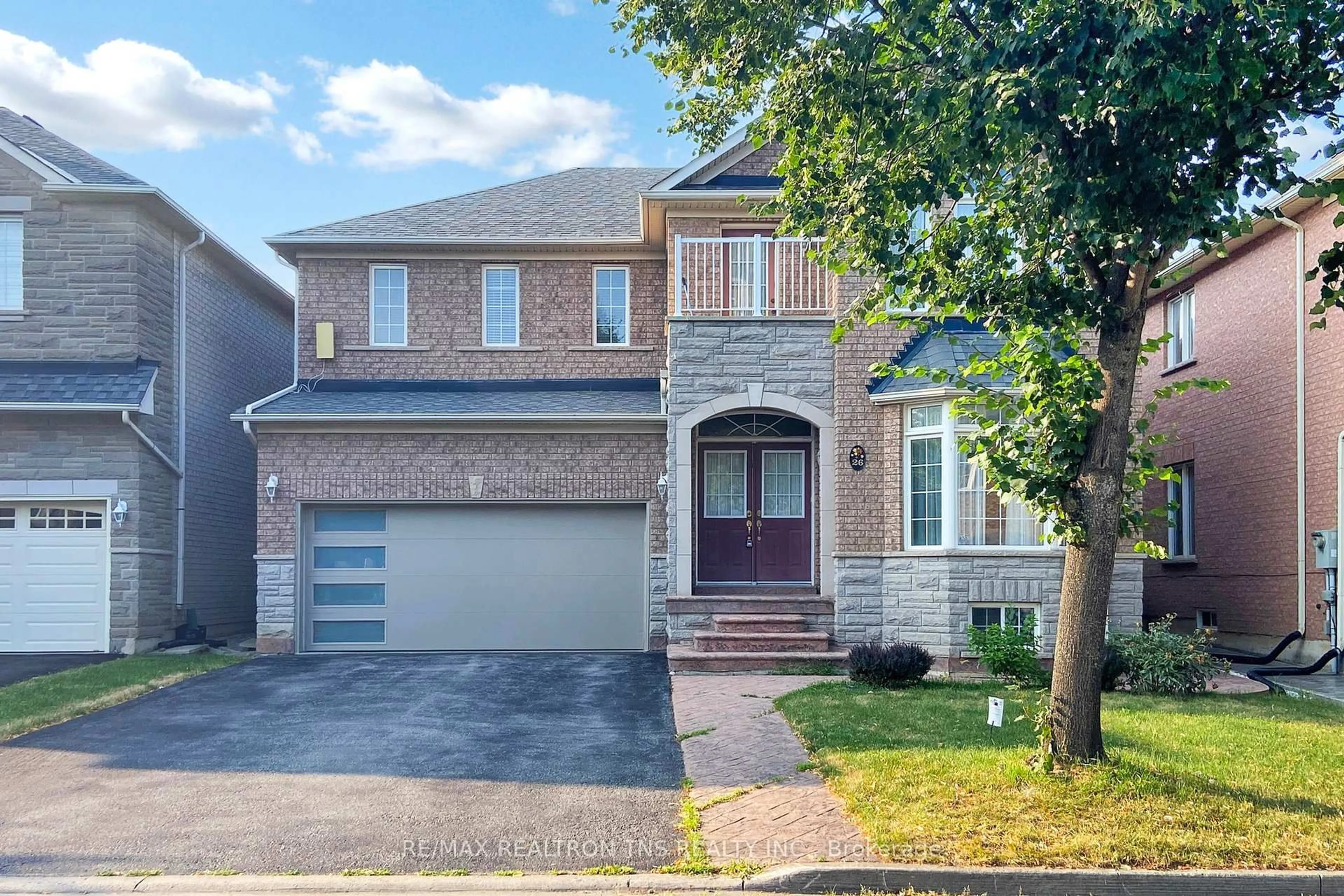 Home with brick exterior material, street for 26 Bartlett Rd, Markham Ontario L6C 2Y6