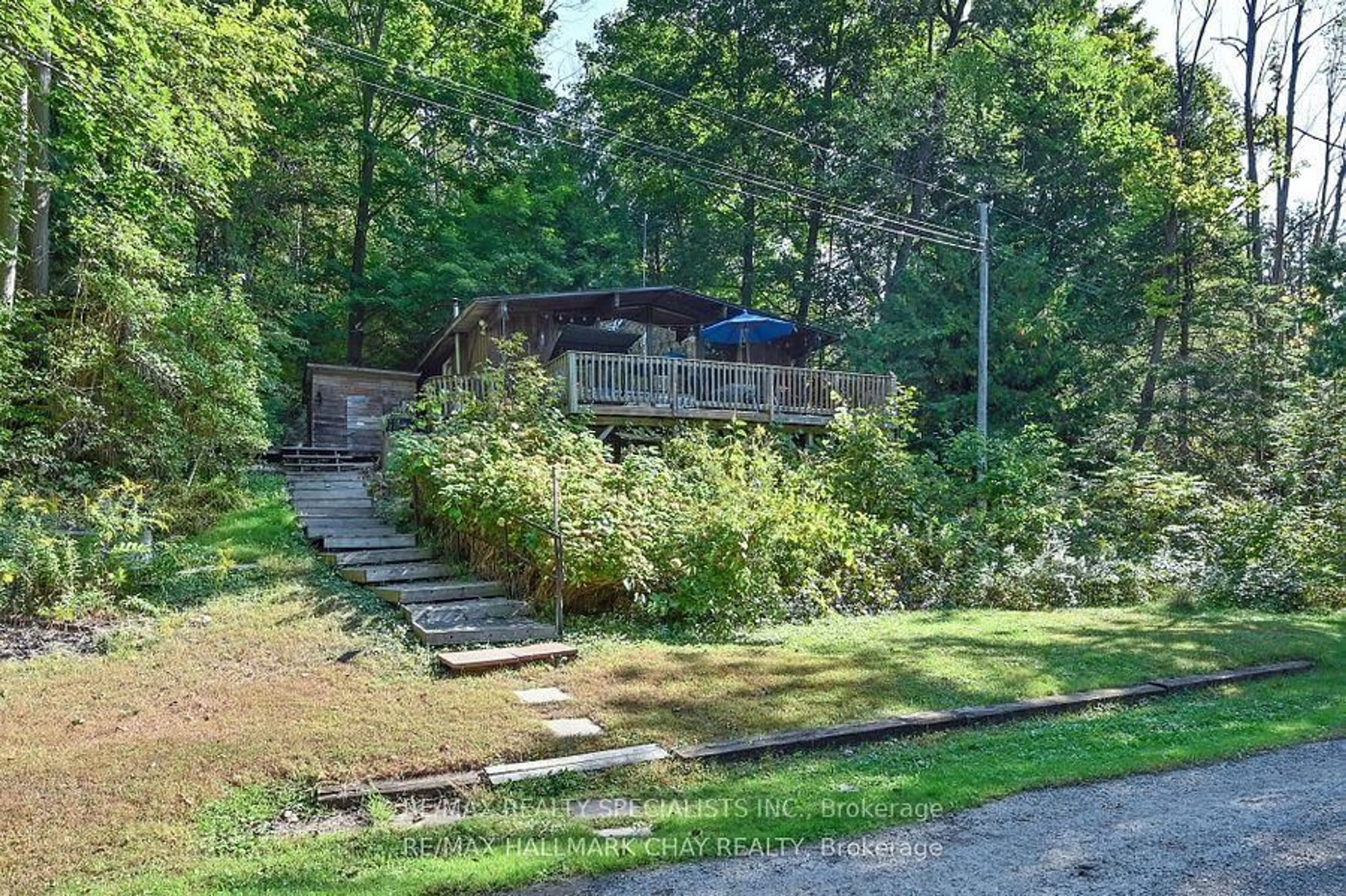Patio, water/lake/river/ocean view for 11 Talsi Rd, Essa Ontario L0L 1N0
