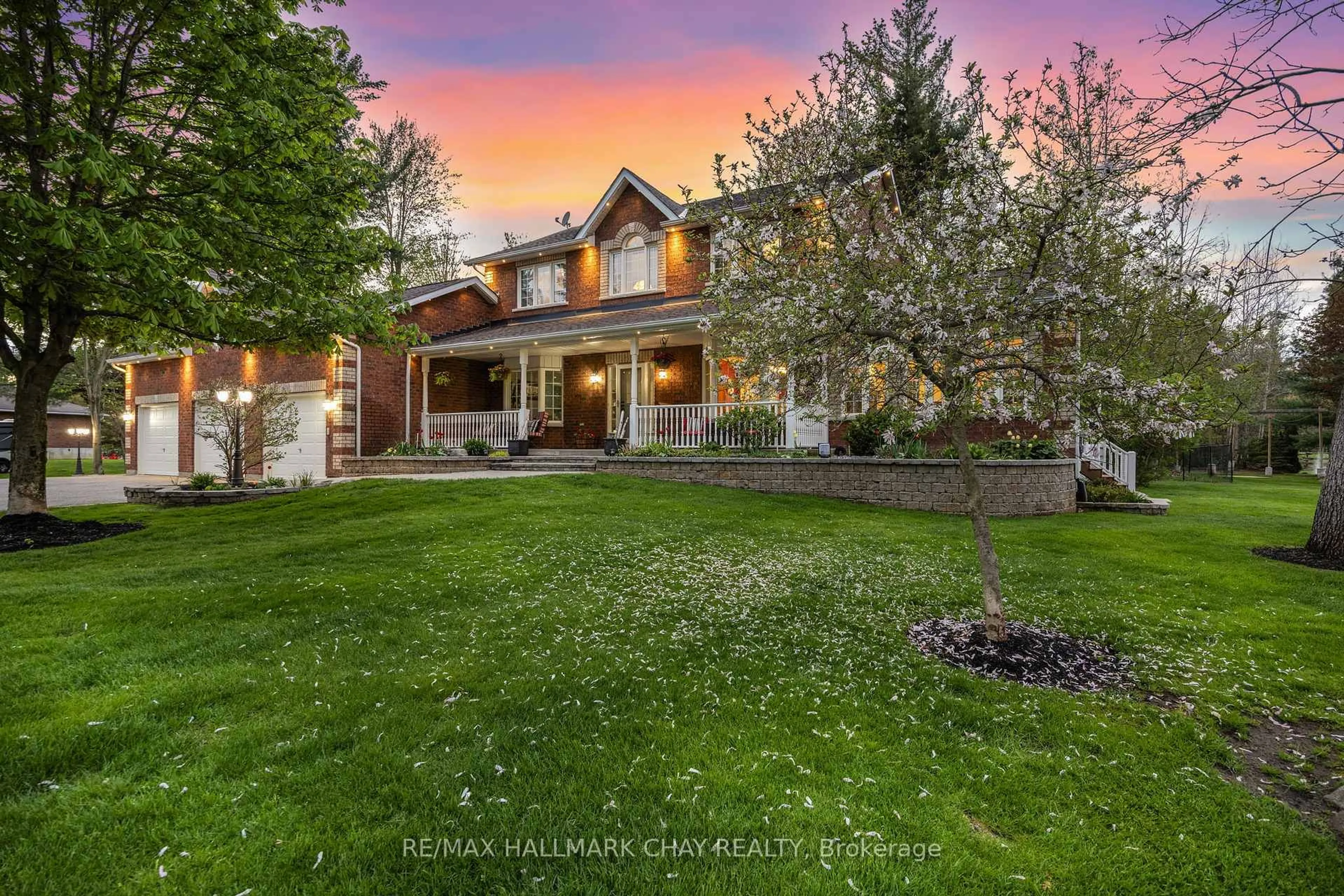 A pic from outside/outdoor area/front of a property/back of a property/a pic from drone, street for 41 Cindy Lane, Adjala-Tosorontio Ontario L0M 1M0