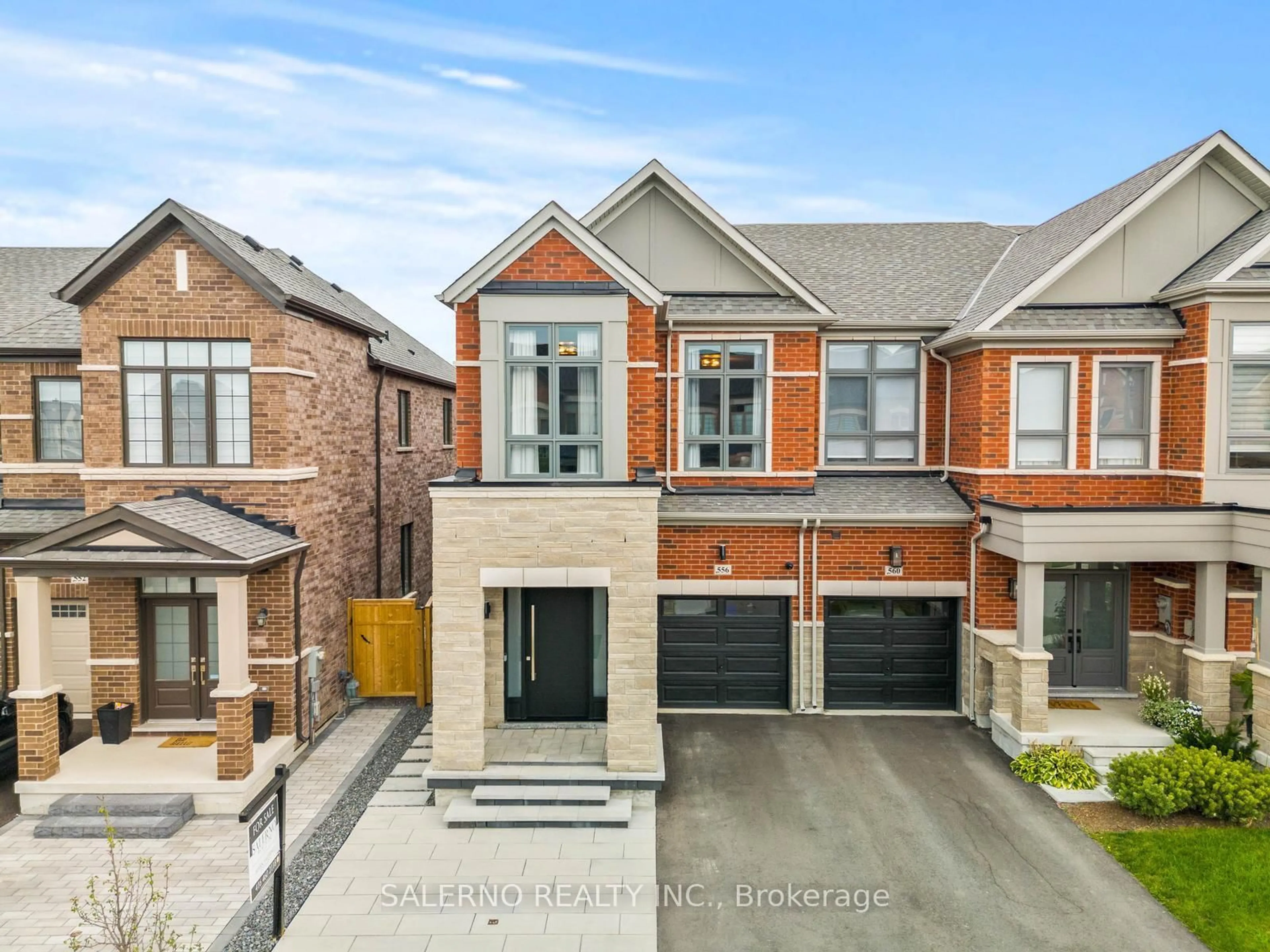 Home with brick exterior material, street for 556 Barons St, Vaughan Ontario L4H 5E4