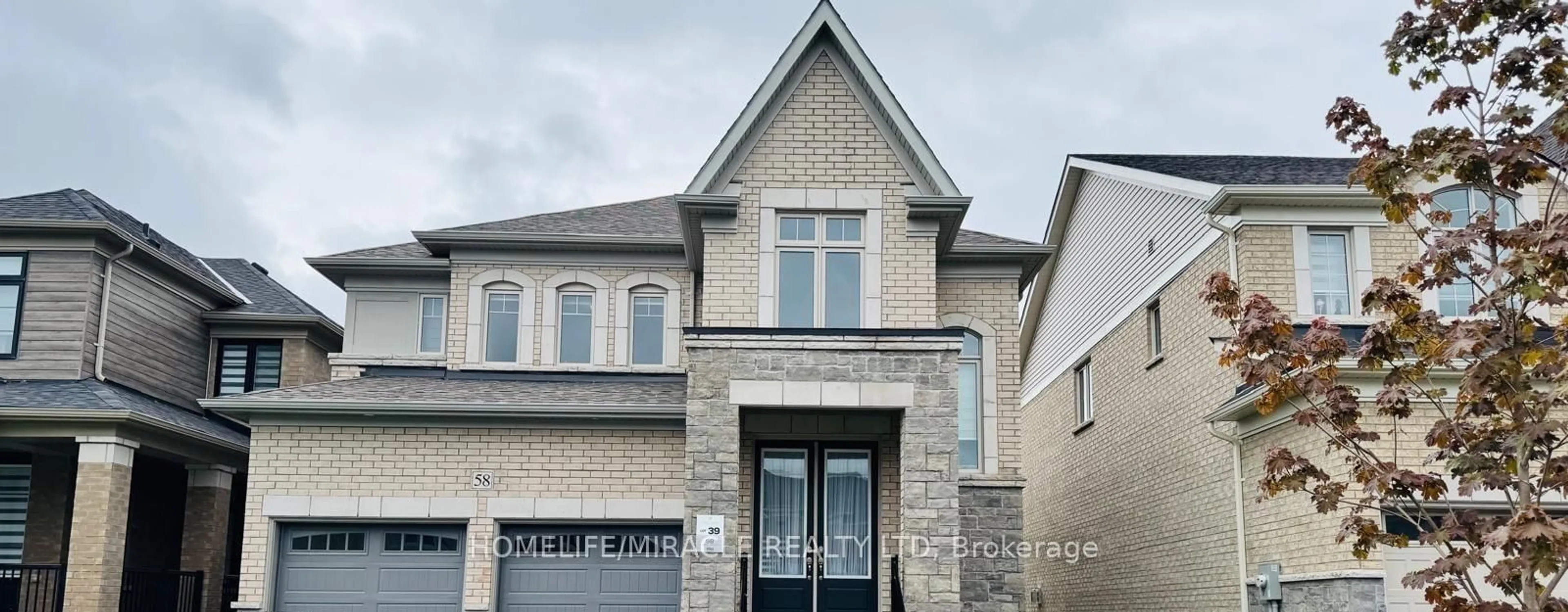 Home with brick exterior material, street for 58 Sandhill Cres, Adjala-Tosorontio Ontario L0G 1W0