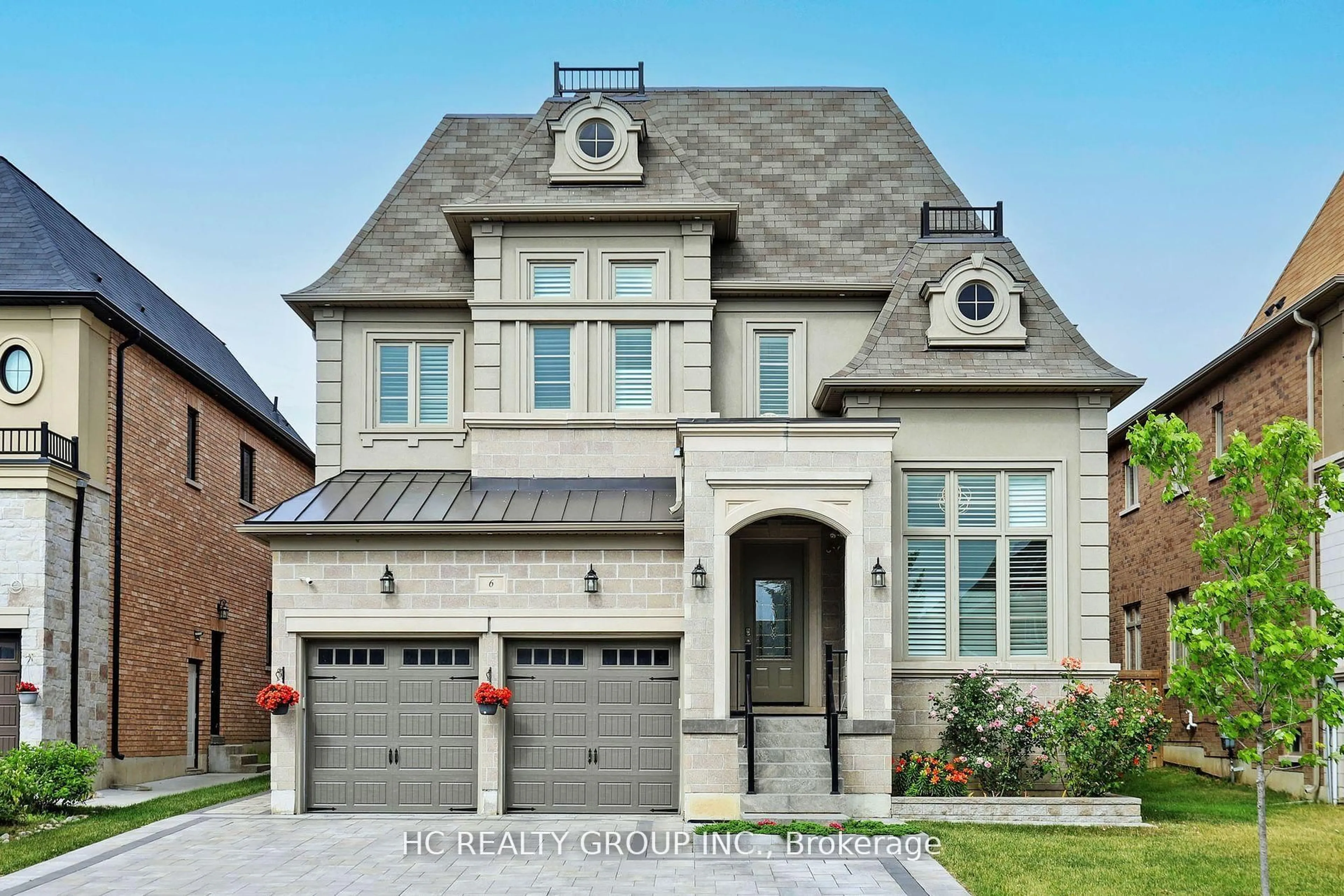 Home with brick exterior material, street for 6 Redkey Dr, Markham Ontario L3S 4R2