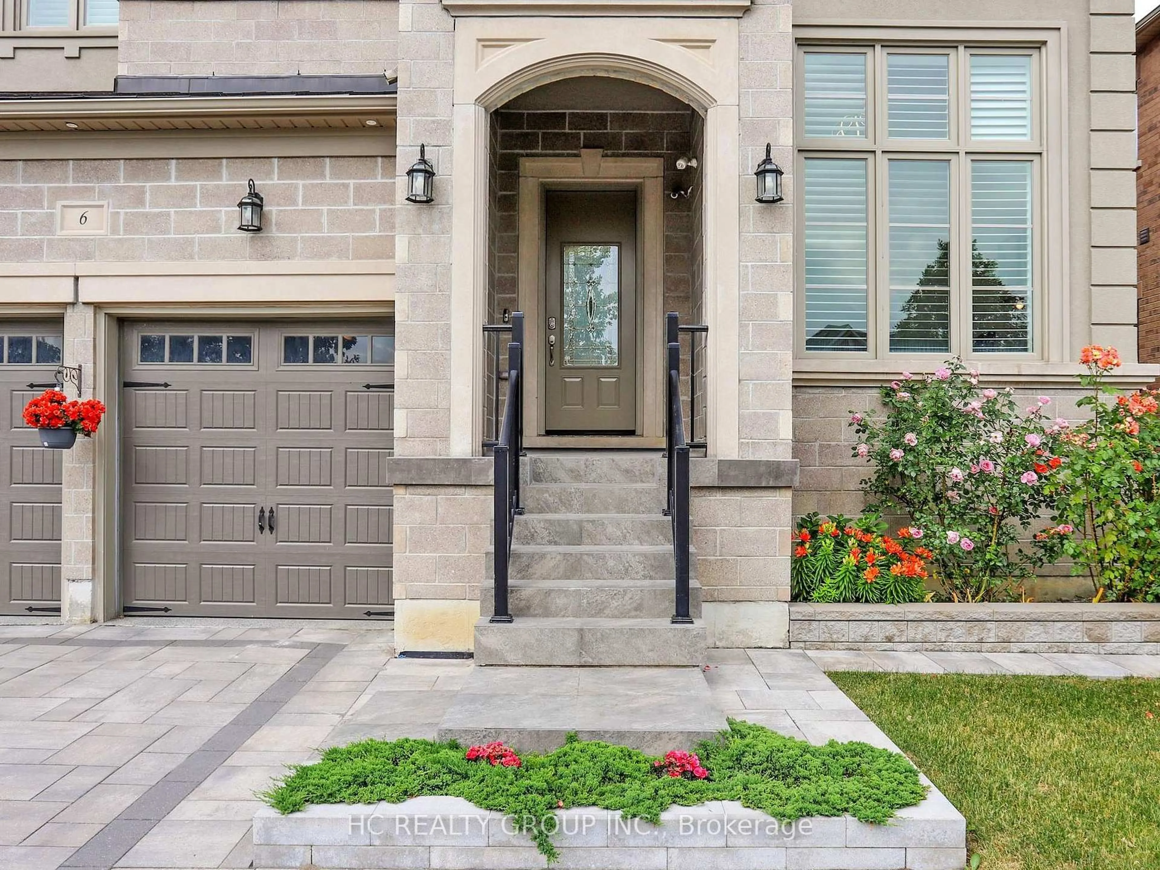 Home with brick exterior material, street for 6 Redkey Dr, Markham Ontario L3S 4R2