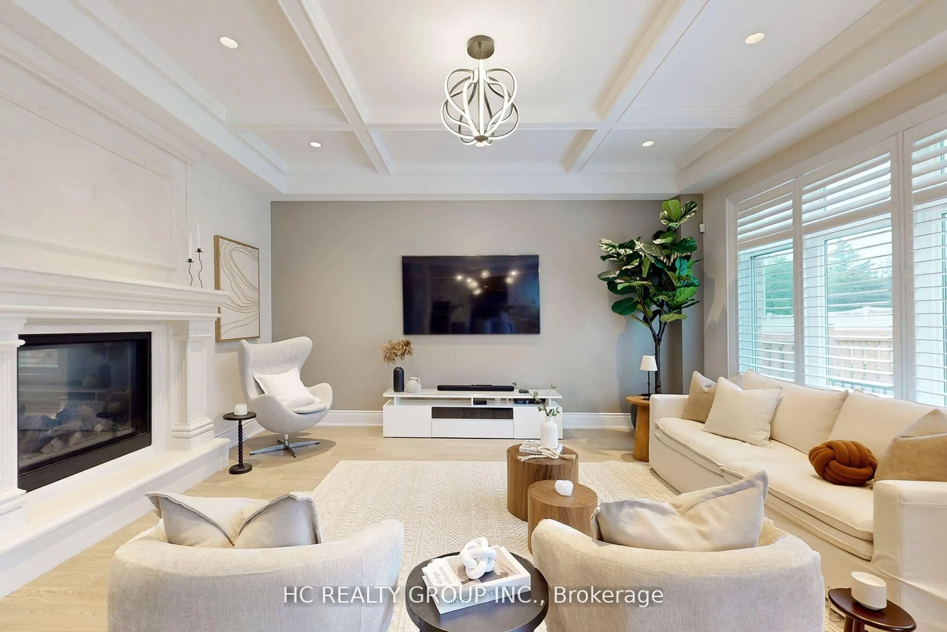 Living room with furniture, unknown for 6 Redkey Dr, Markham Ontario L3S 4R2