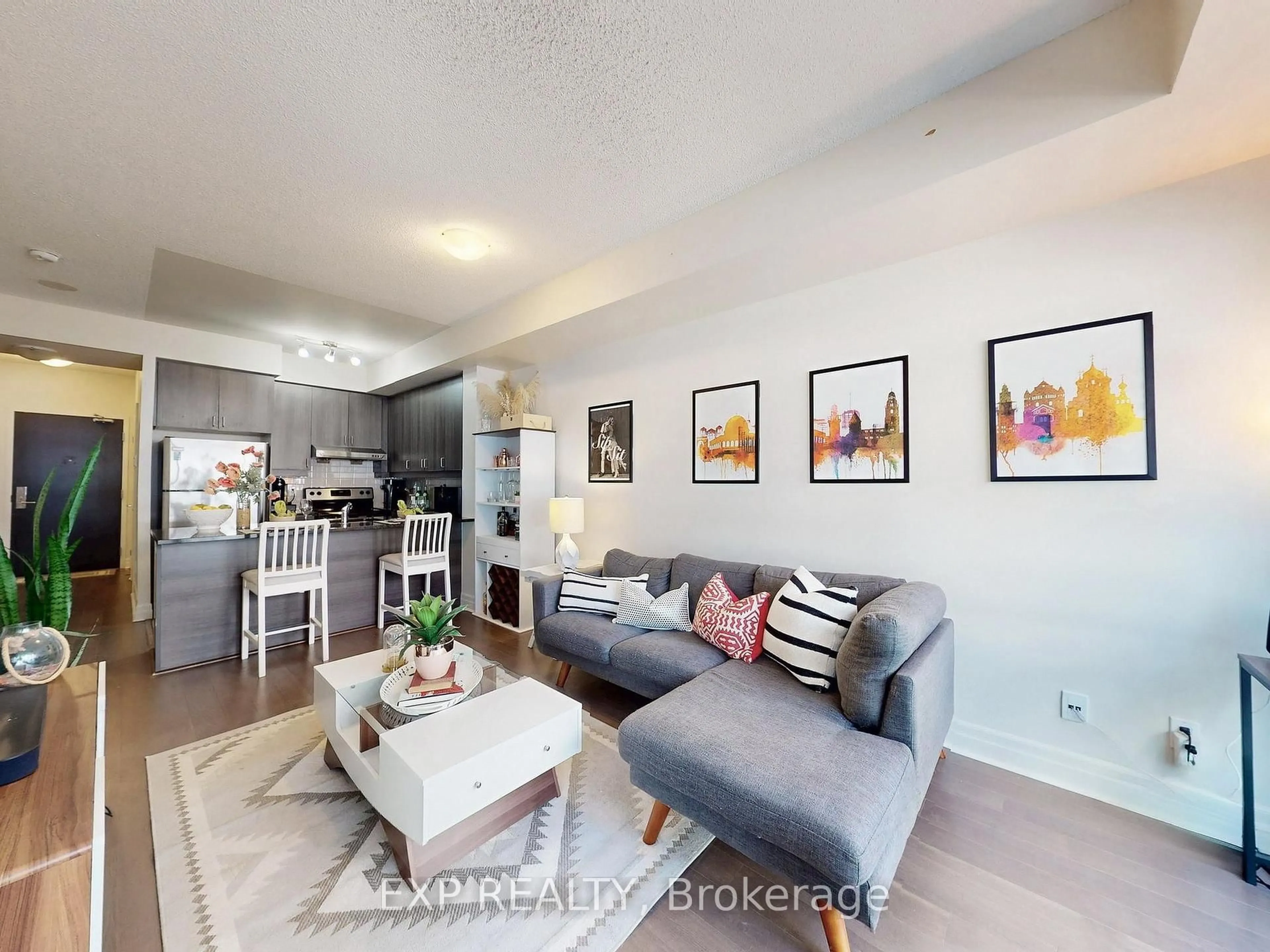 Living room with furniture, unknown for 8130 Birchmount Rd #312, Markham Ontario L6G 0E4