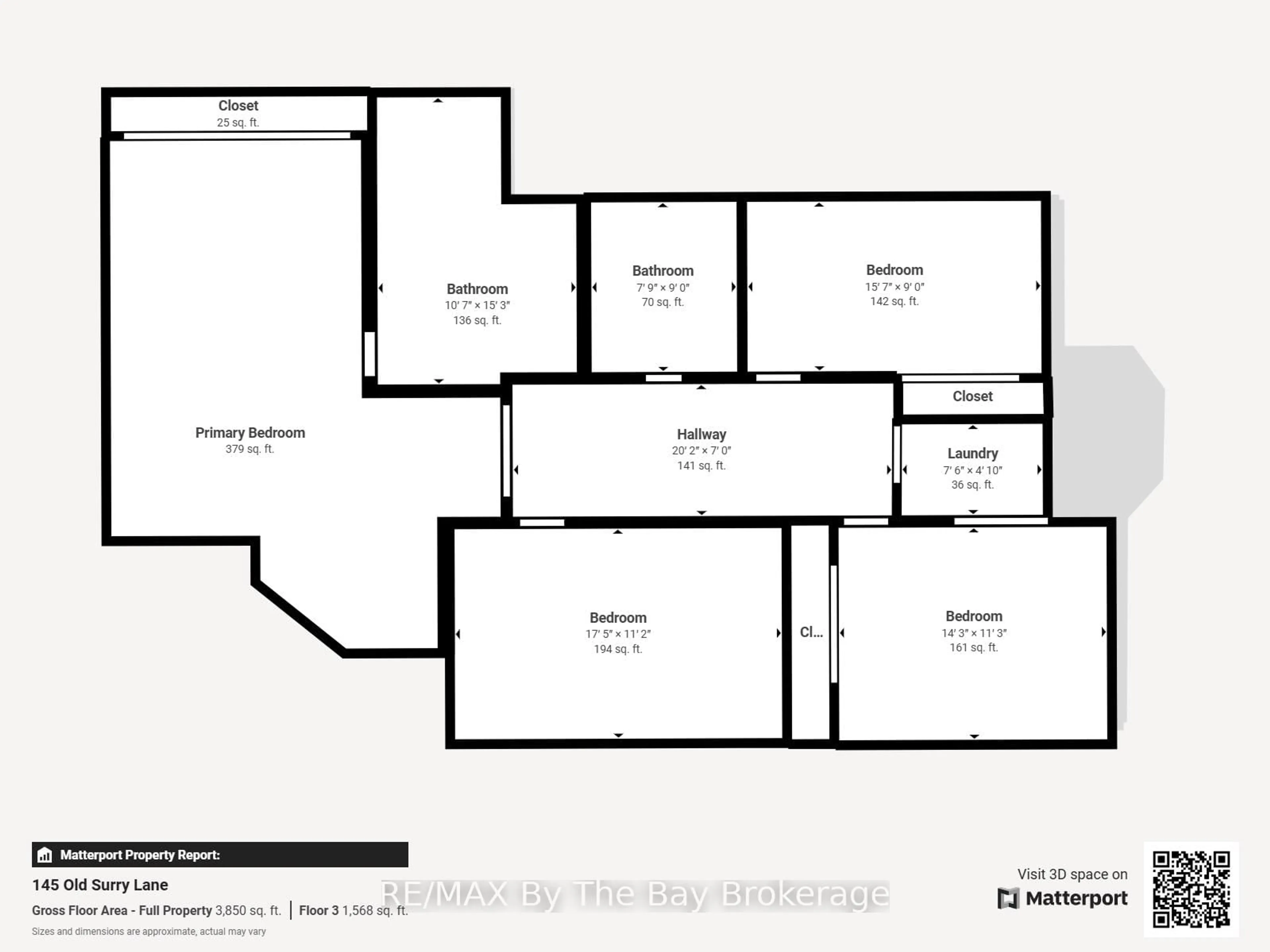 Floor plan for 145 Old Surrey Lane, Richmond Hill Ontario L4C 6R9