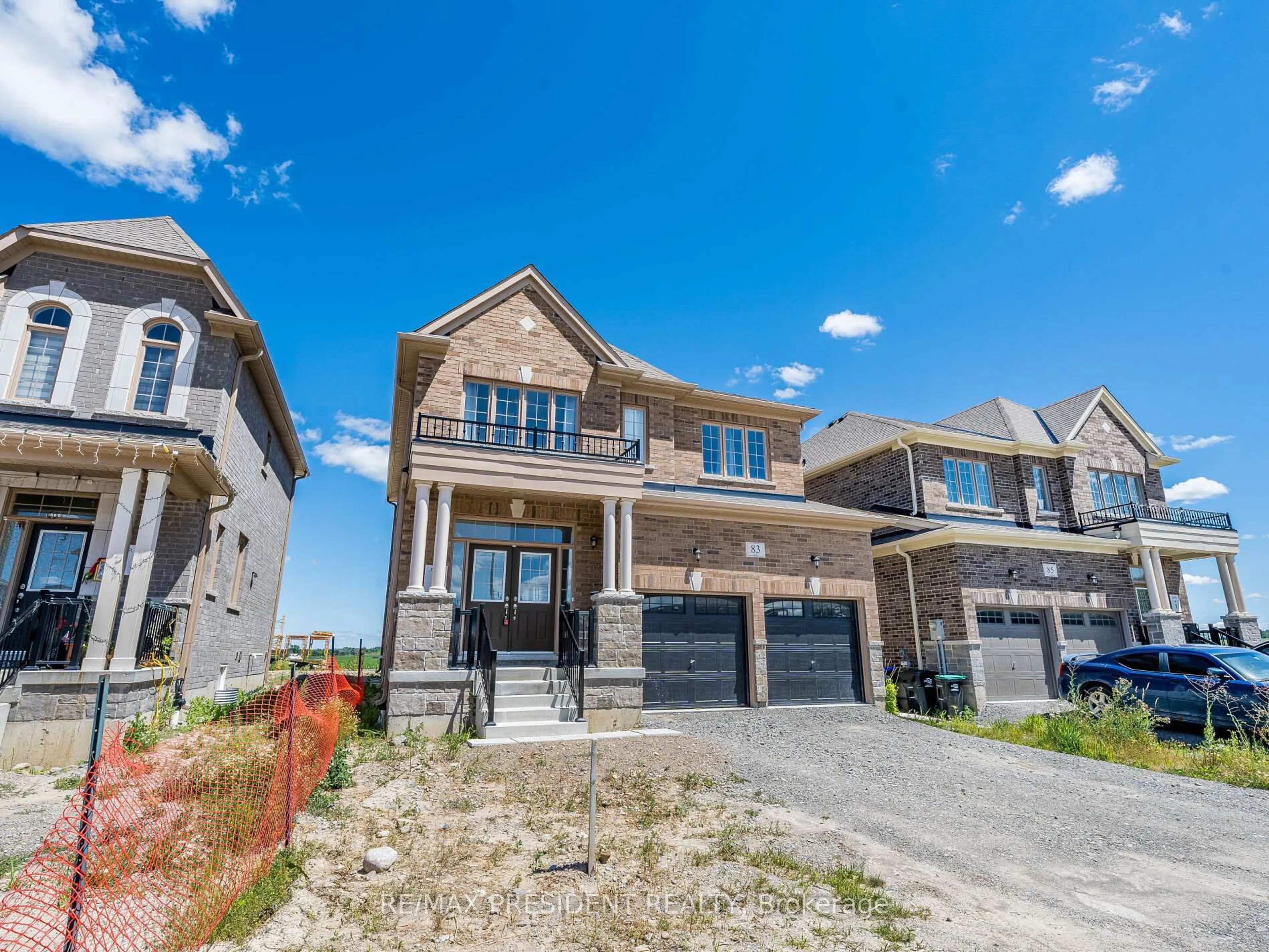 Home with brick exterior material, street for 83 Brethet Hts, New Tecumseth Ontario L0G 1A0