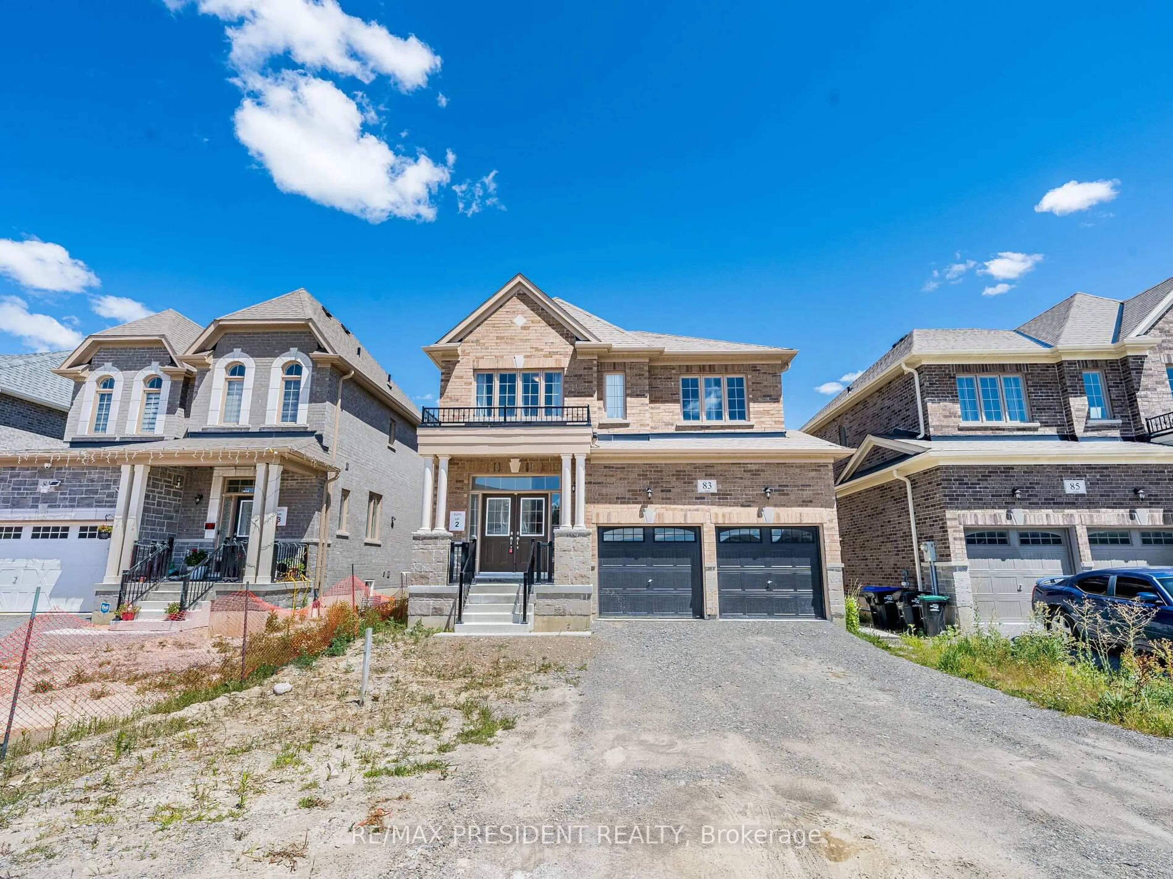 Home with brick exterior material, street for 83 Brethet Hts, New Tecumseth Ontario L0G 1A0
