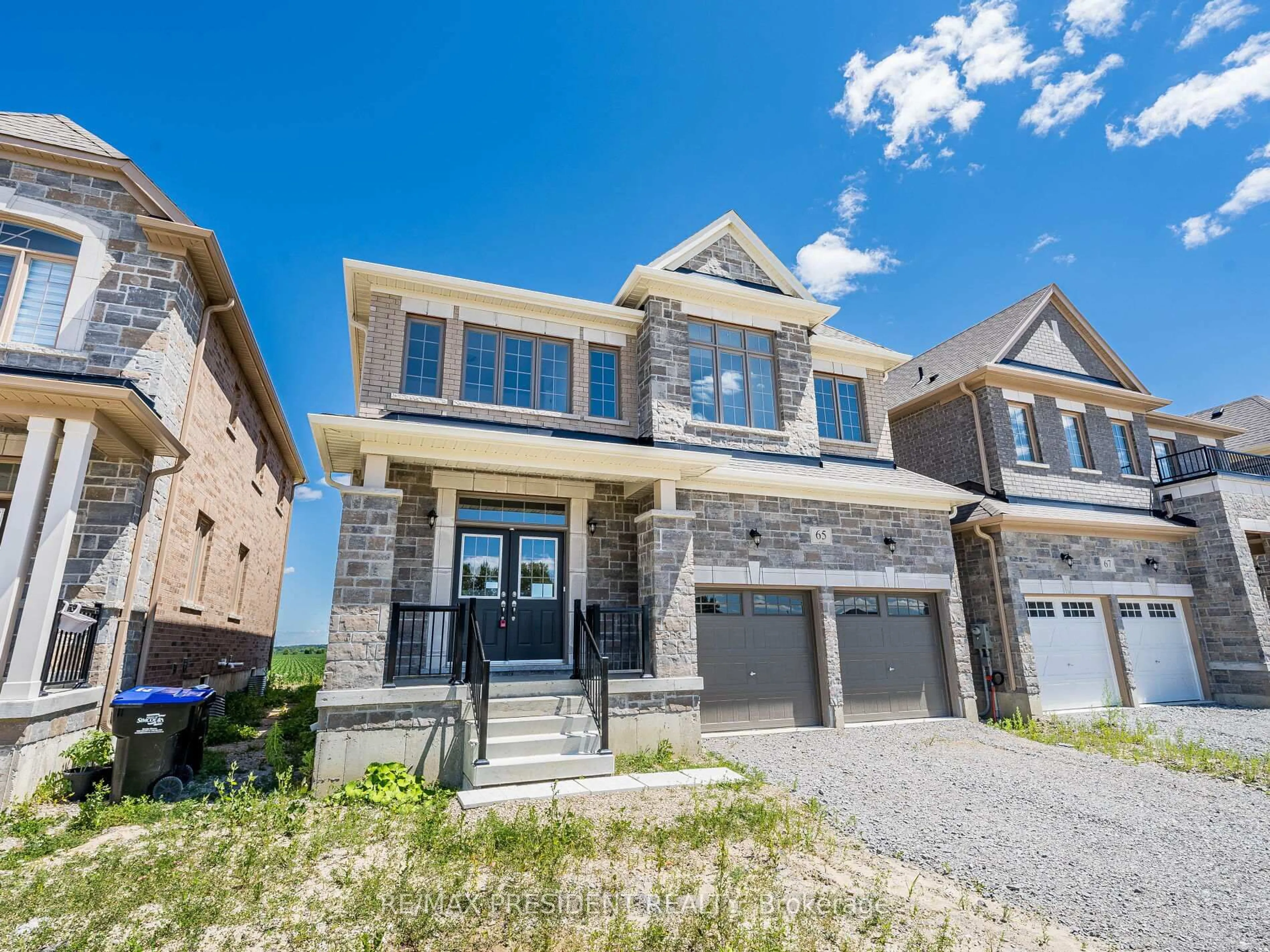 Home with brick exterior material, street for 65 Brethet Hts, New Tecumseth Ontario L0G 1A0
