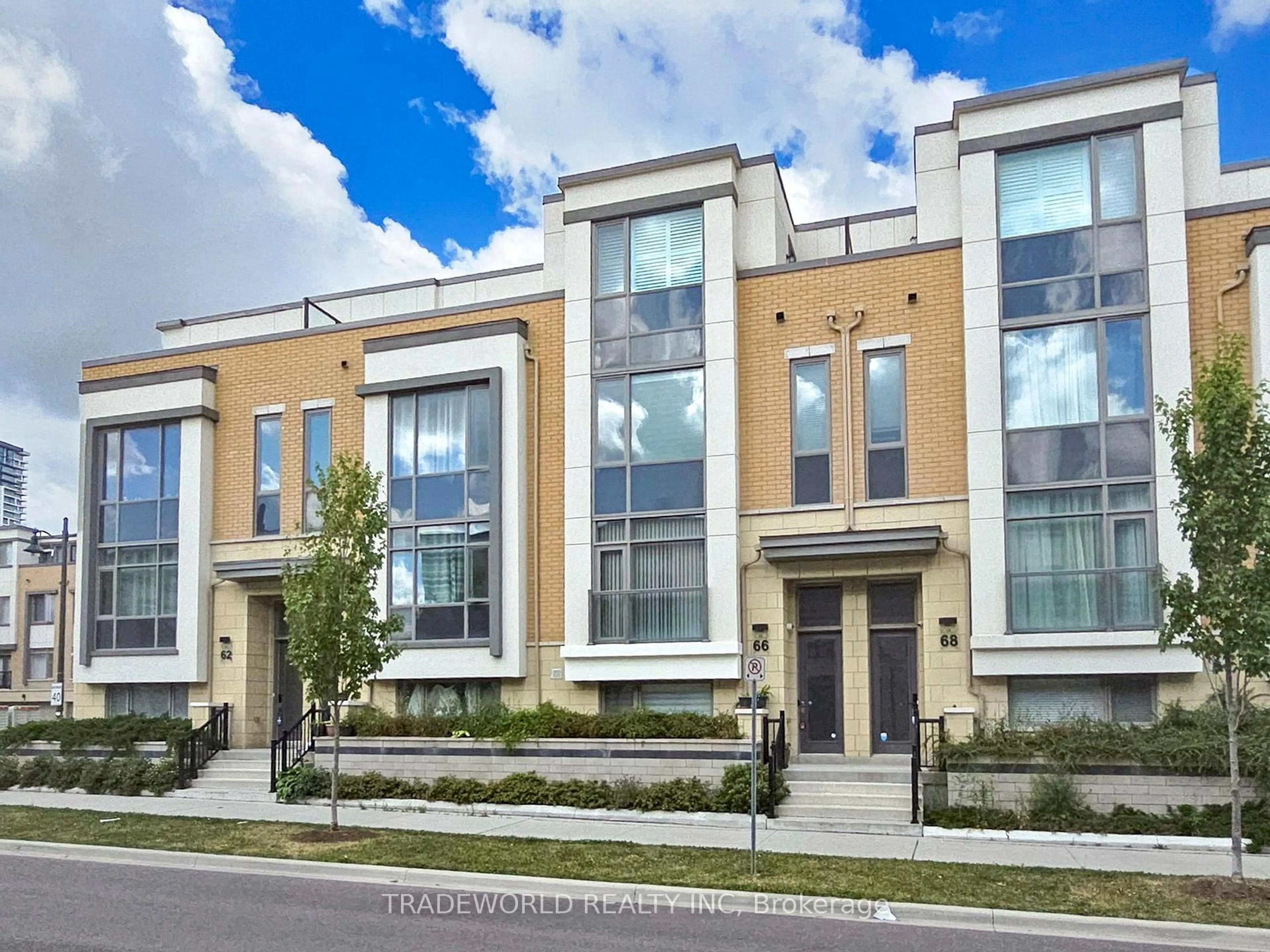 Home with brick exterior material, street for 66 William Saville St, Markham Ontario L3R 9S3