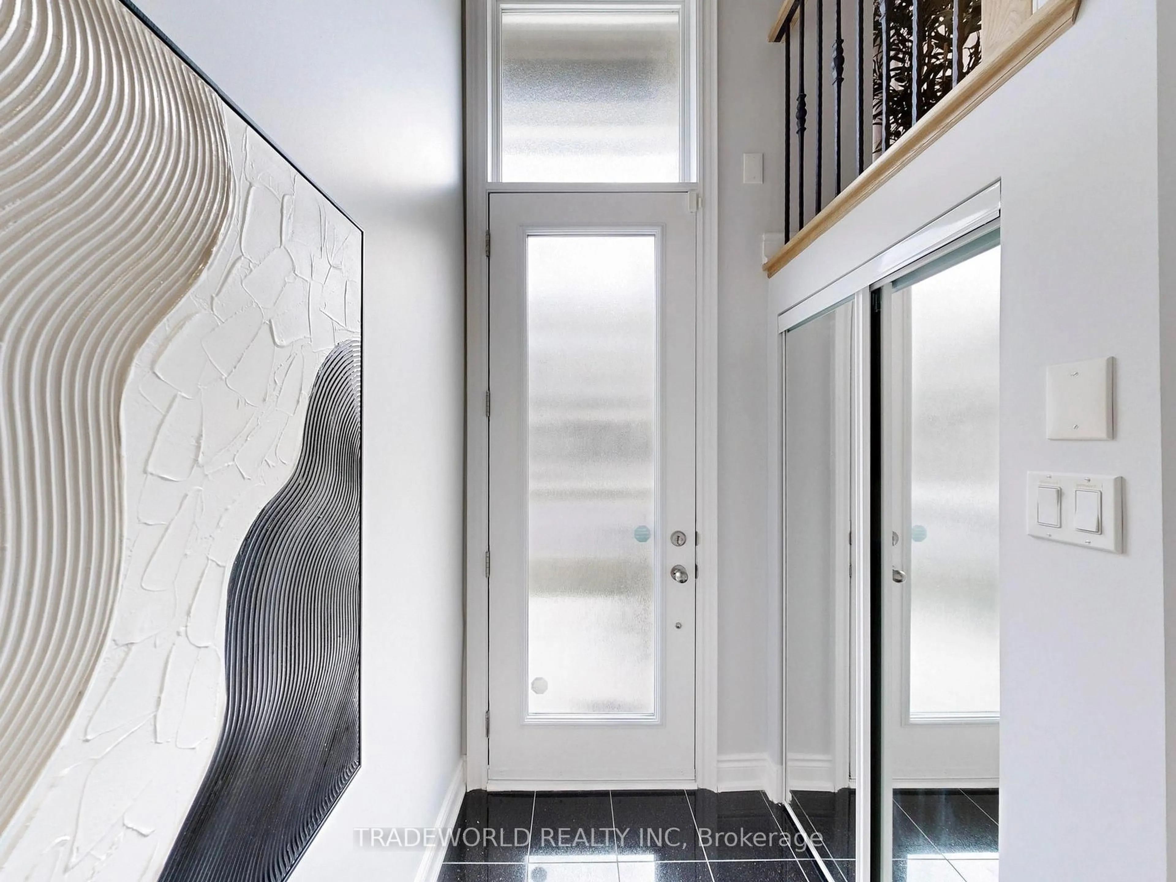 Indoor entryway for 66 William Saville St, Markham Ontario L3R 9S3
