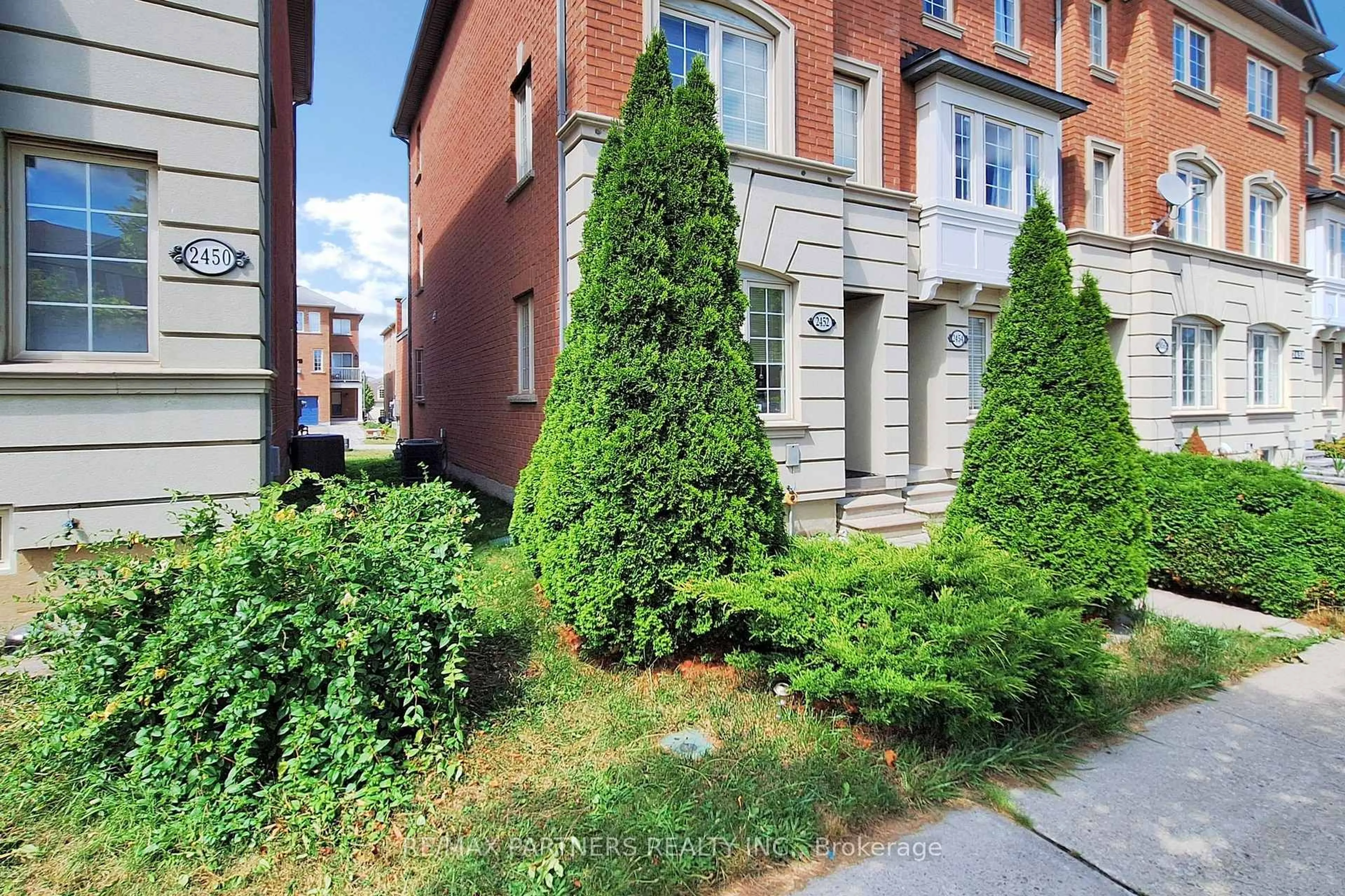 Home with brick exterior material, street for 2452 Bur Oak Ave, Markham Ontario L6B 1J8