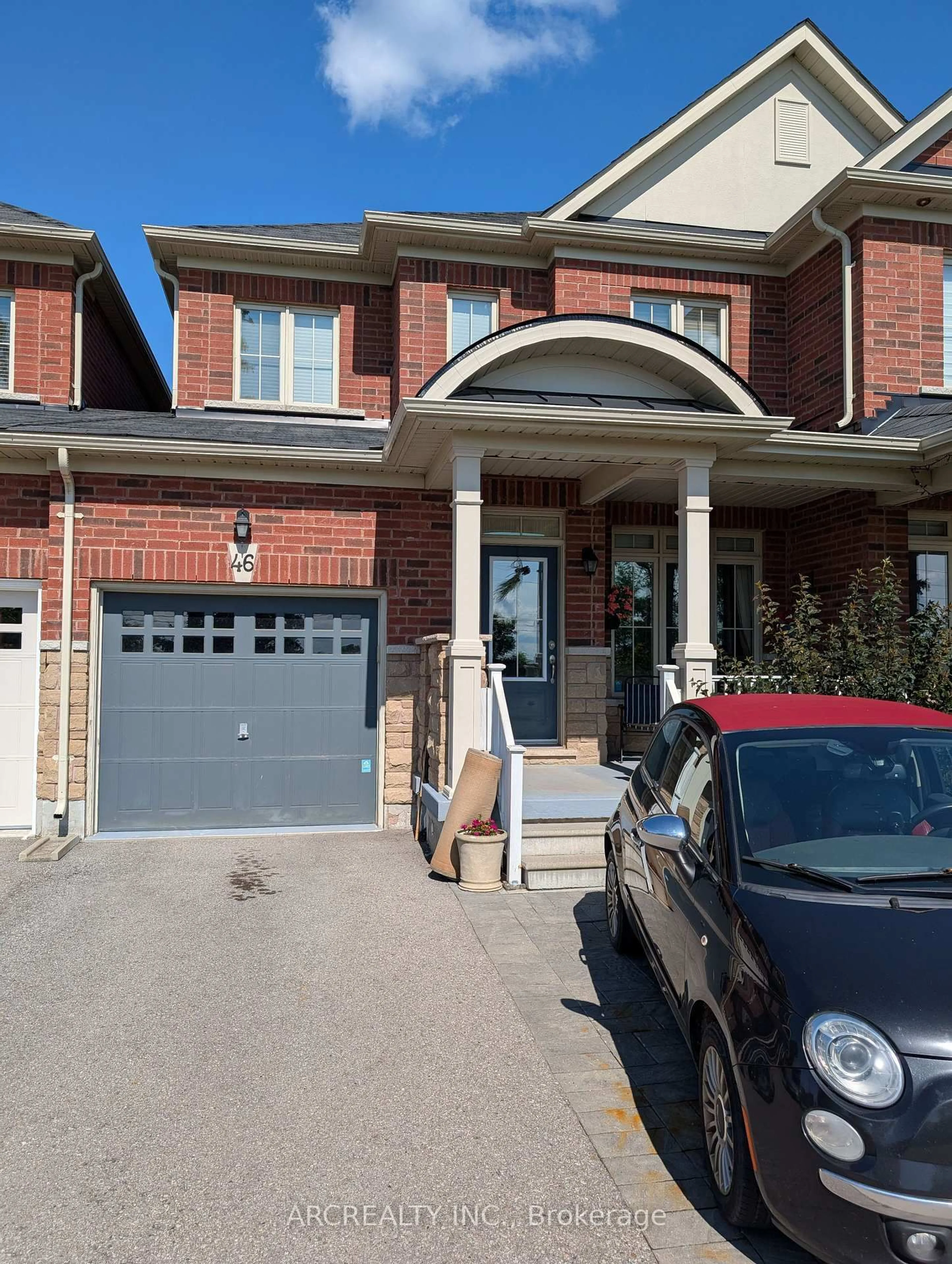 Home with brick exterior material, street for 46 Betony Dr, Richmond Hill Ontario L4E 0V6