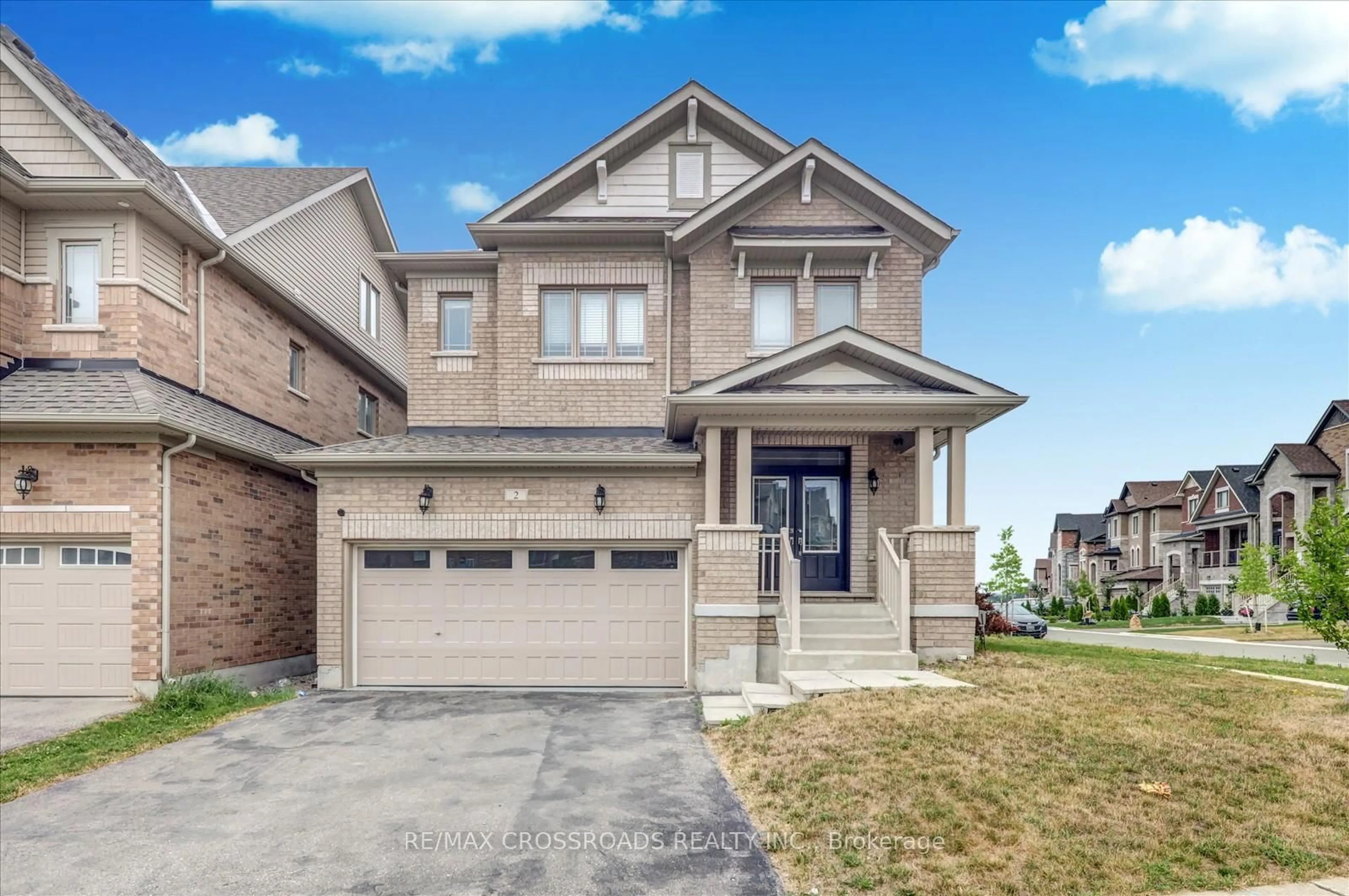 Home with brick exterior material, street for 2 Parker Lane, New Tecumseth Ontario L9R 0T2