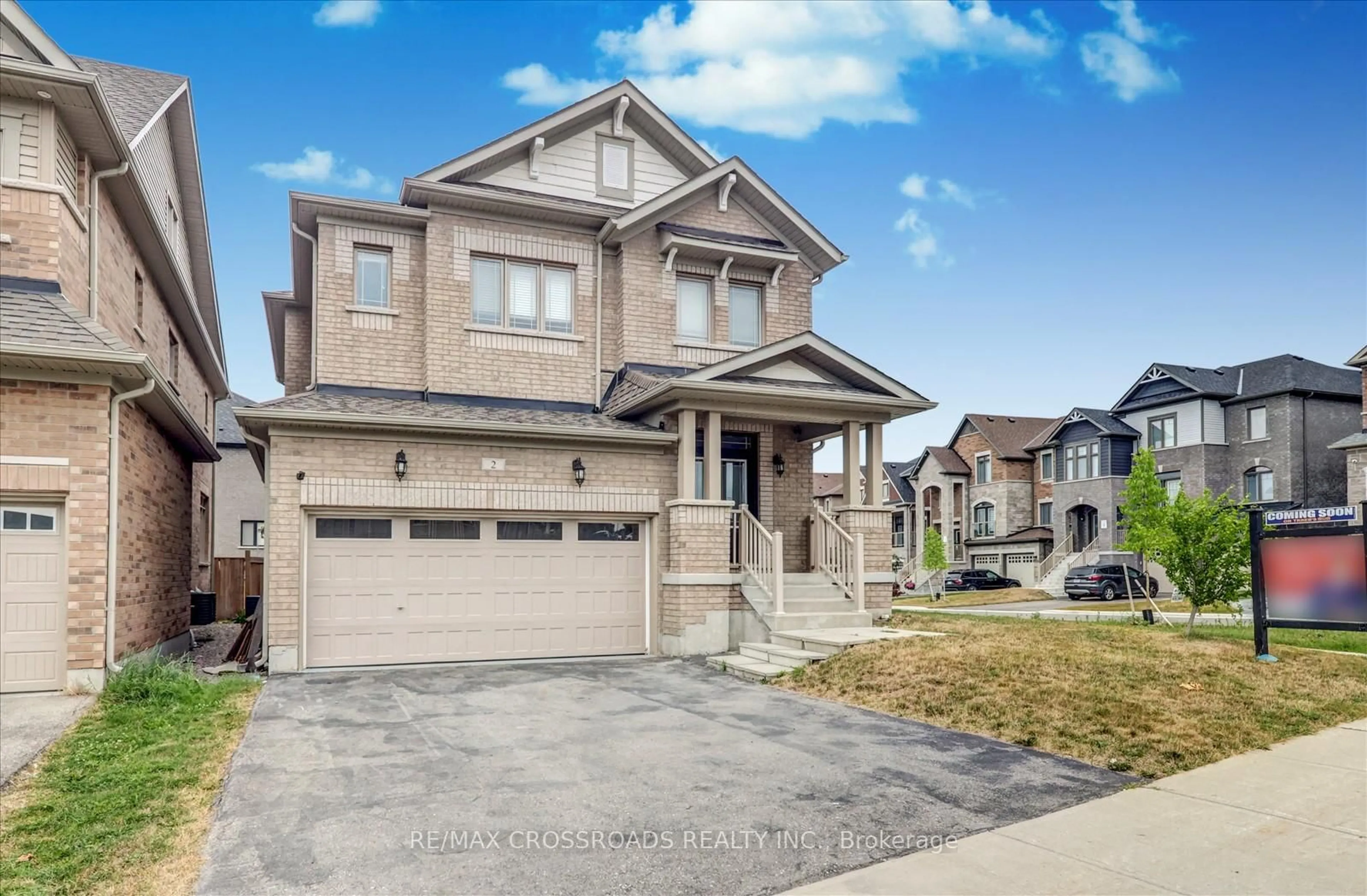 Home with brick exterior material, street for 2 Parker Lane, New Tecumseth Ontario L9R 0T2
