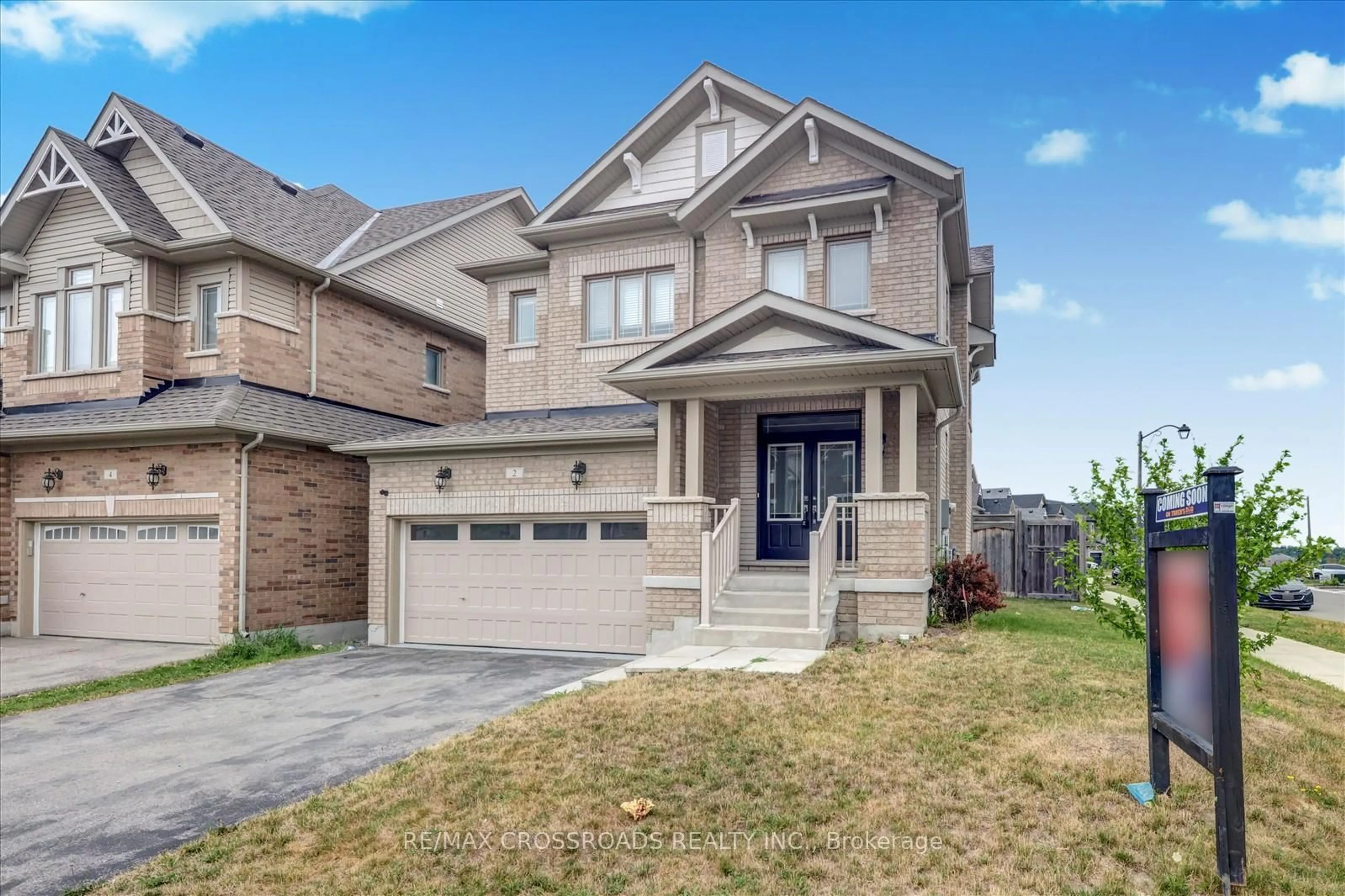Home with brick exterior material, street for 2 Parker Lane, New Tecumseth Ontario L9R 0T2