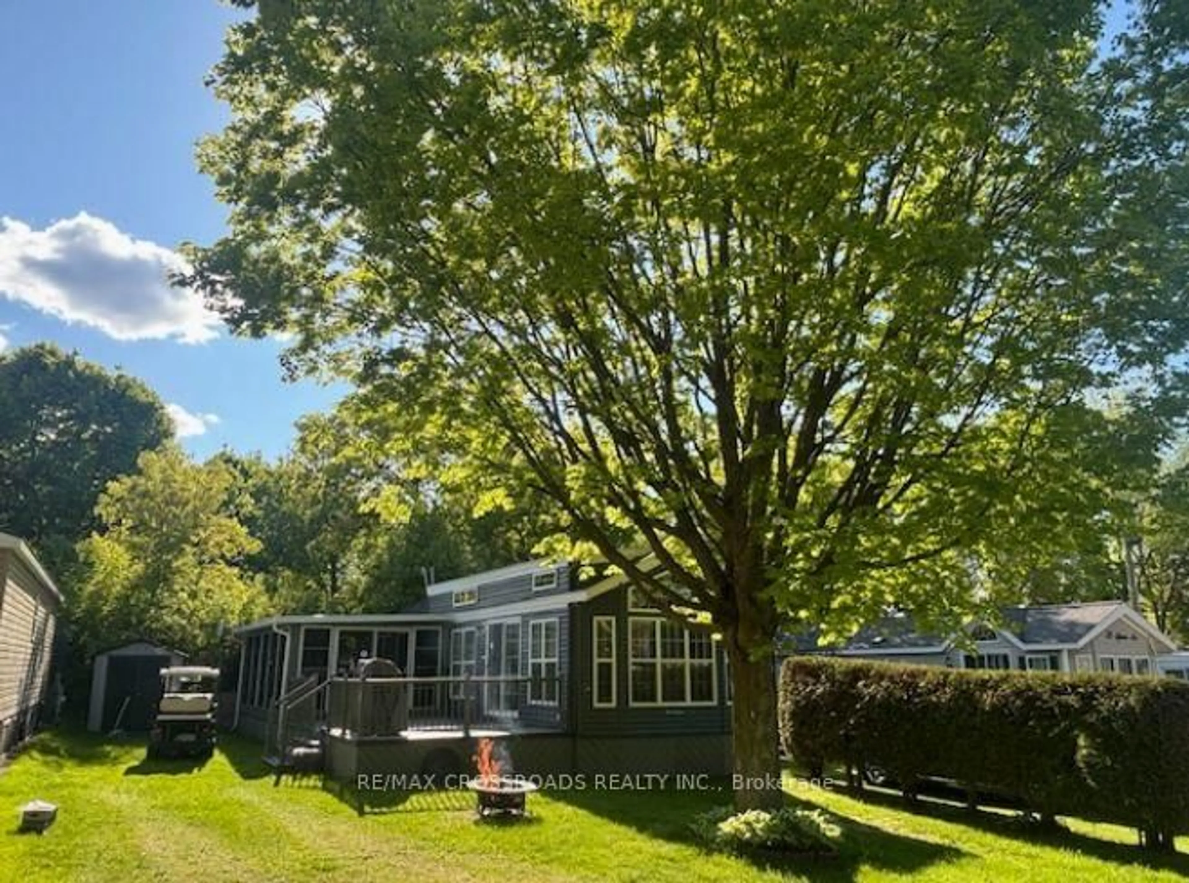 A pic from outside/outdoor area/front of a property/back of a property/a pic from drone, forest/trees view for 15014 Ninth Line,Spruce 40, Whitchurch-Stouffville Ontario L0G 1E0