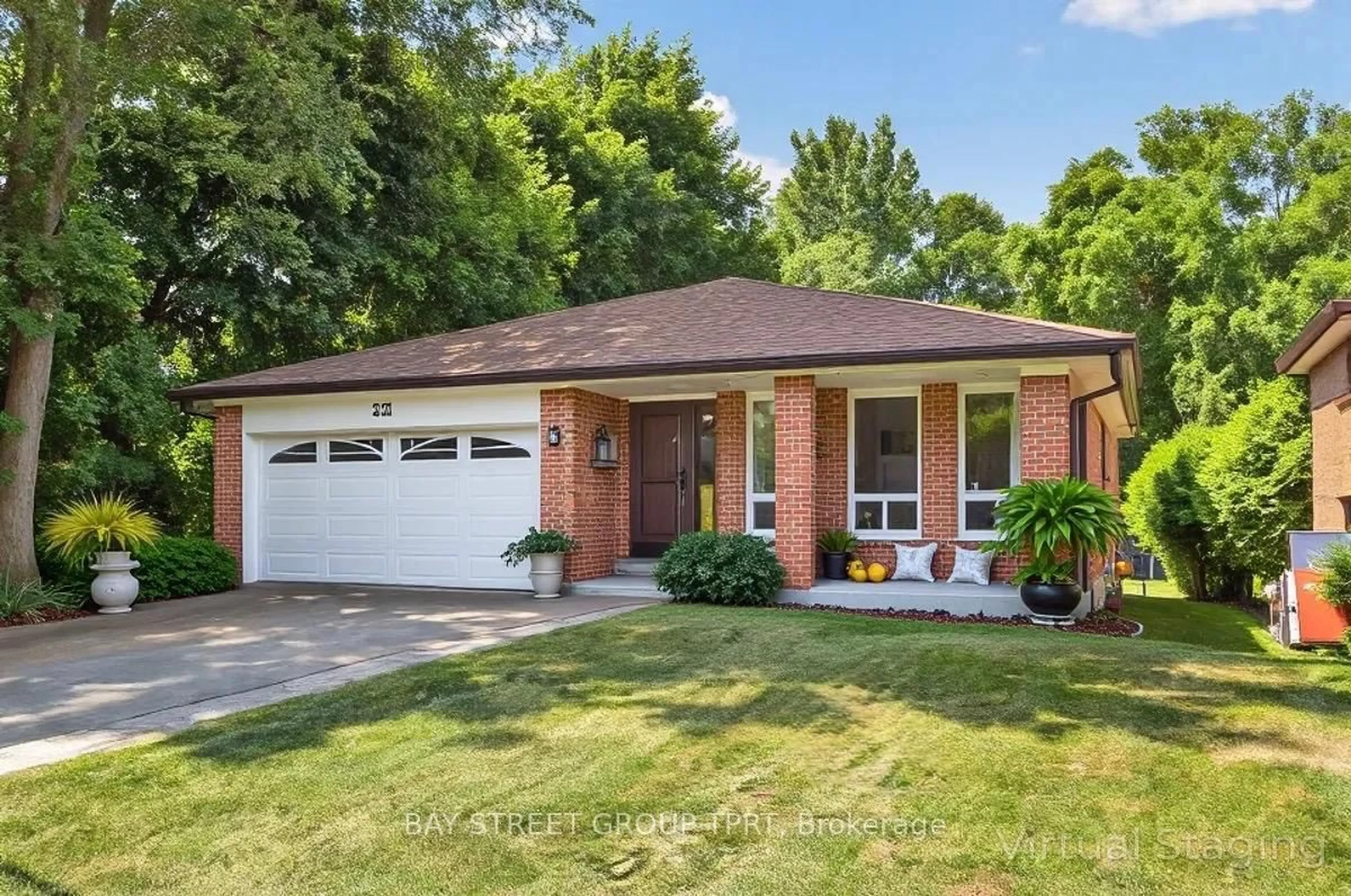 Home with brick exterior material, street for 16 Belfry Dr, Newmarket Ontario L3Y 3G1